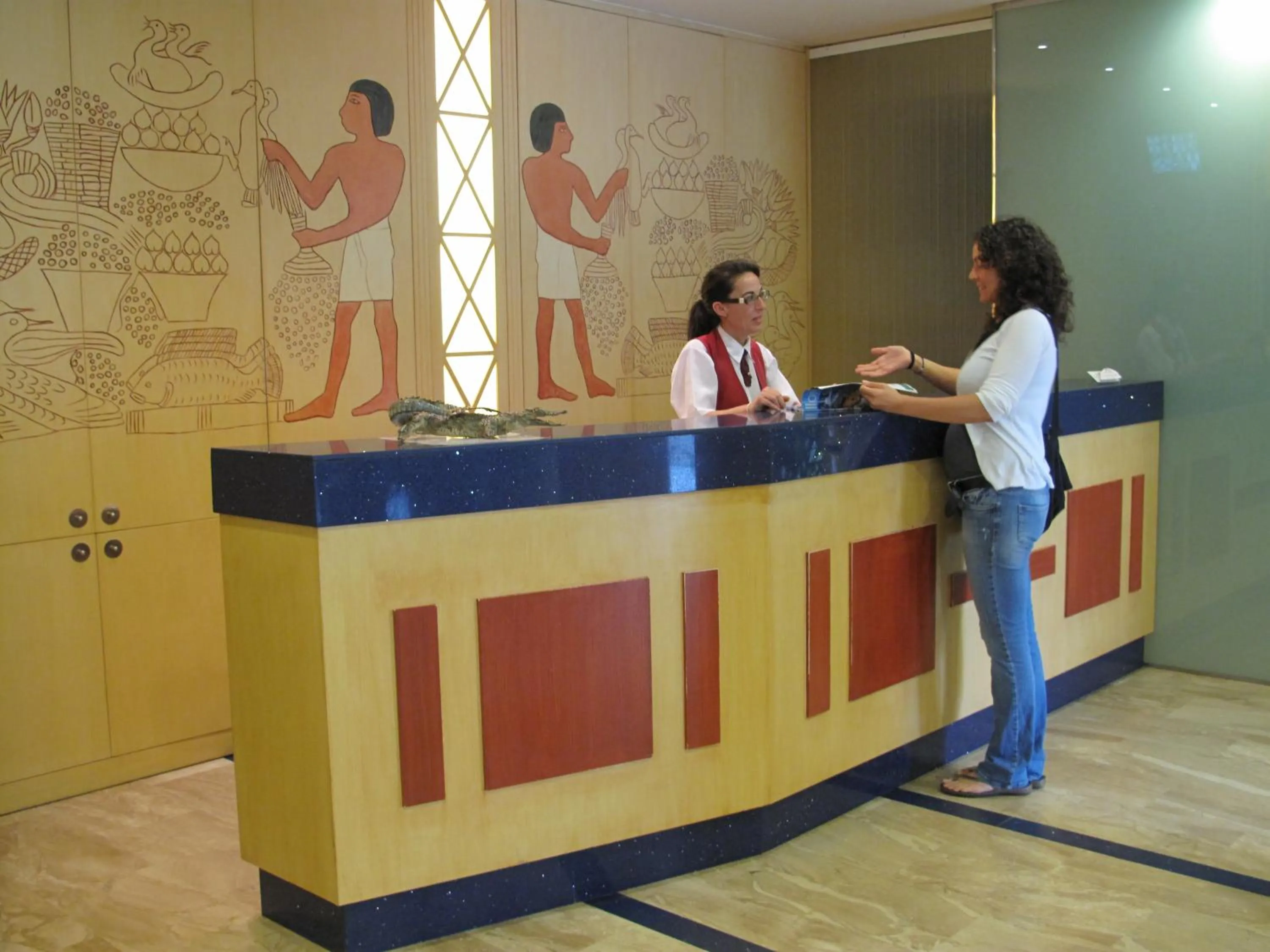 Lobby or reception in Cleopatra Spa Hotel
