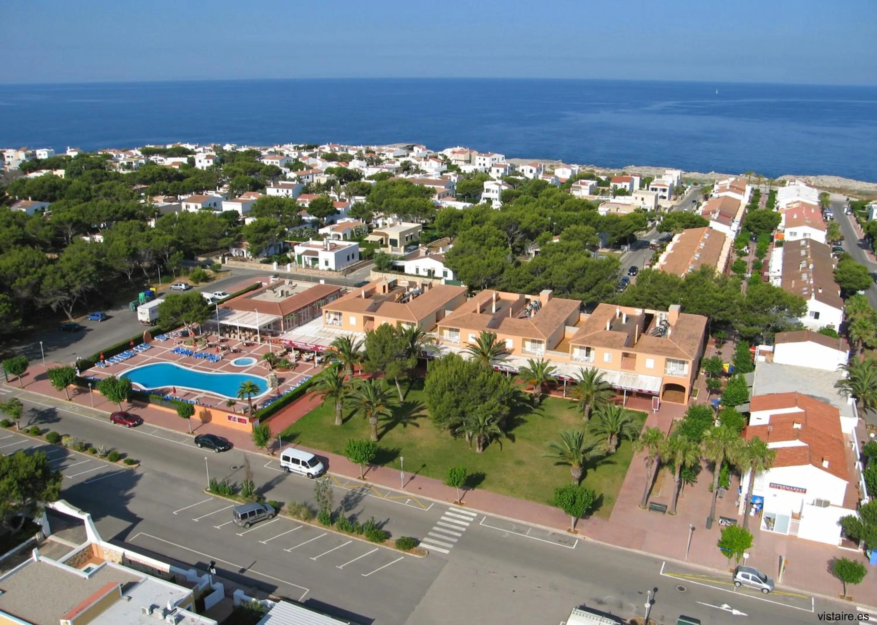 Bird's eye view in Apartamentos Maribel