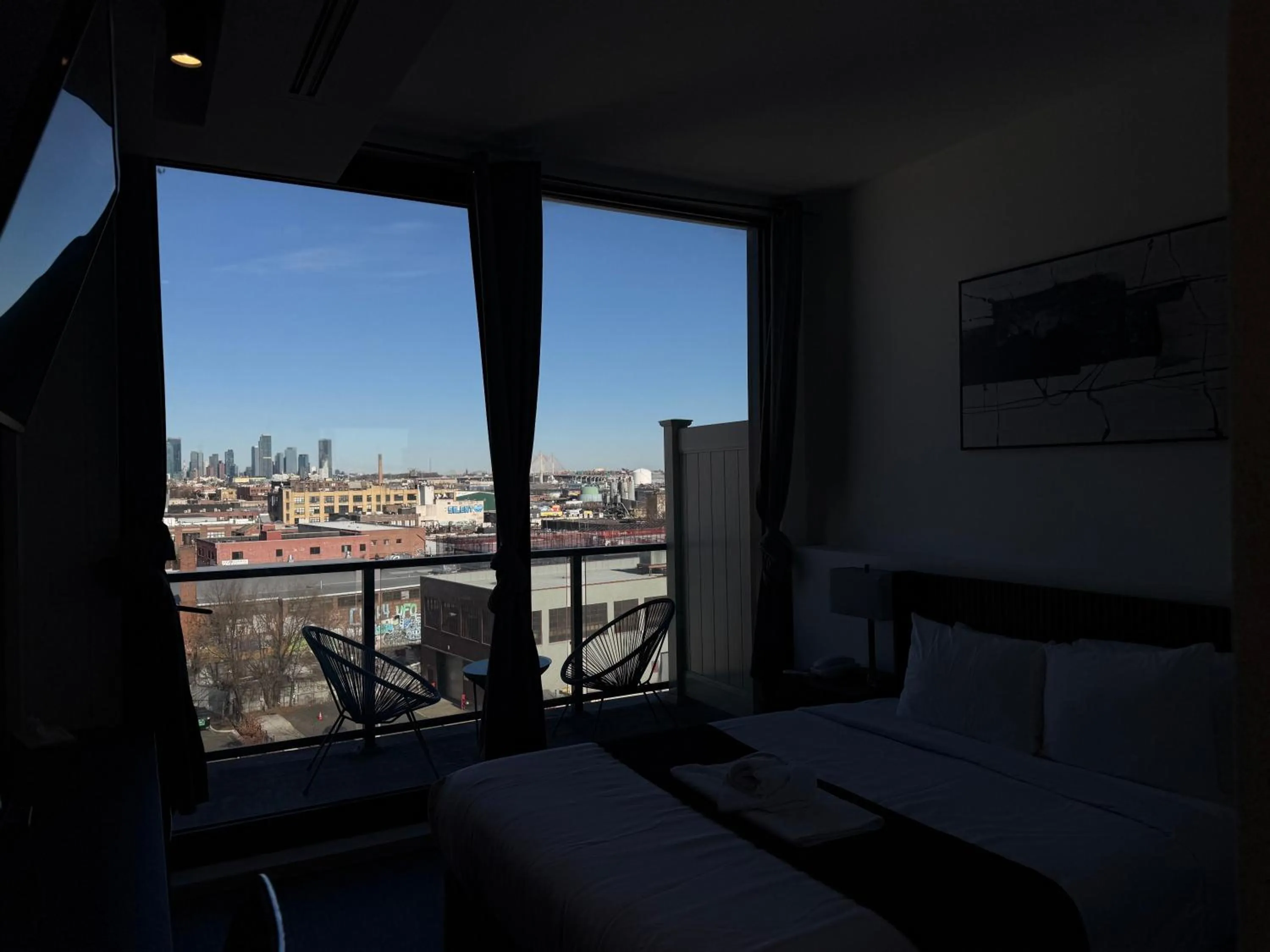 City view in Nova Hotel Brooklyn