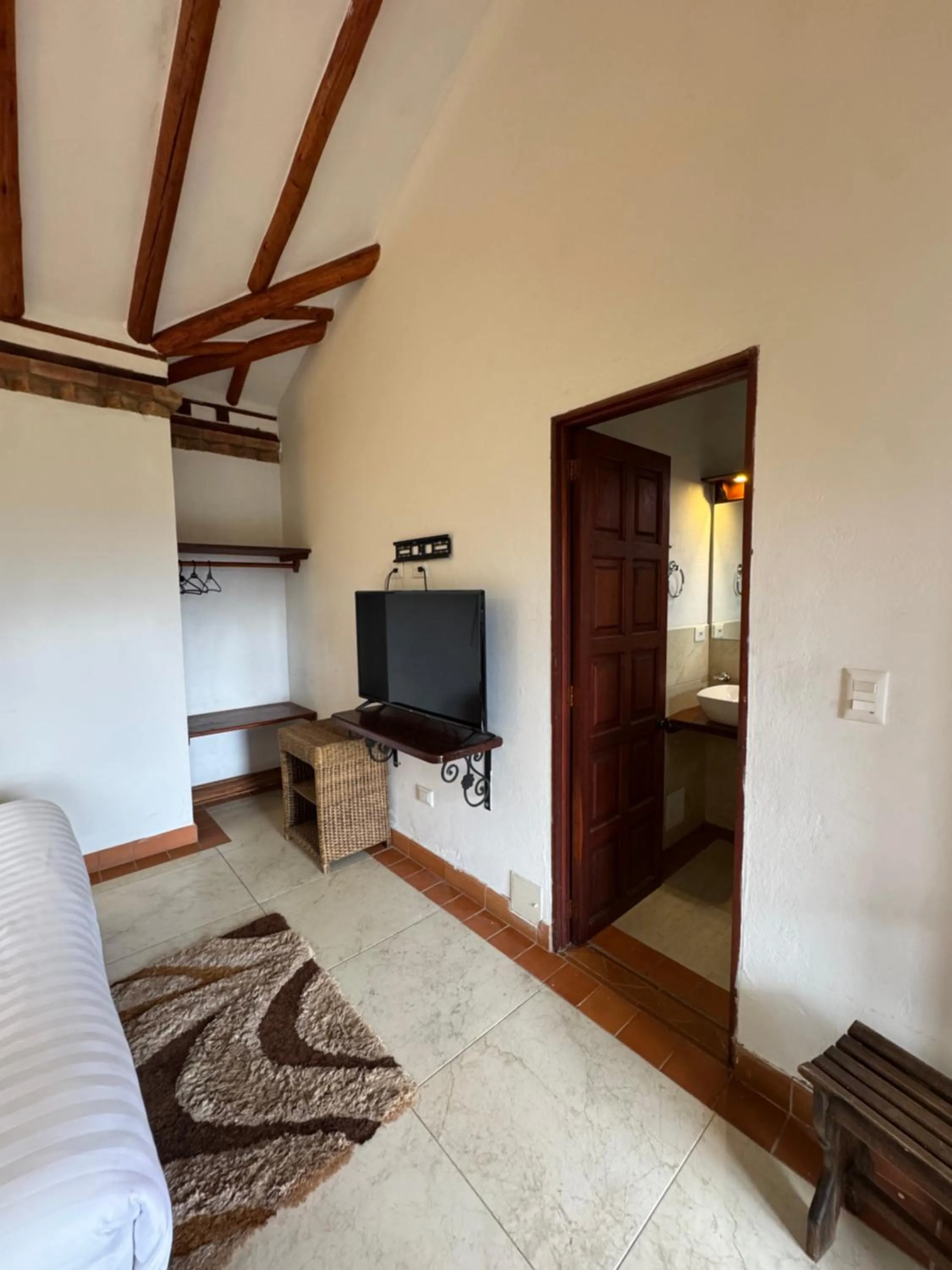 Bed in Hotel Bosque de la Villa