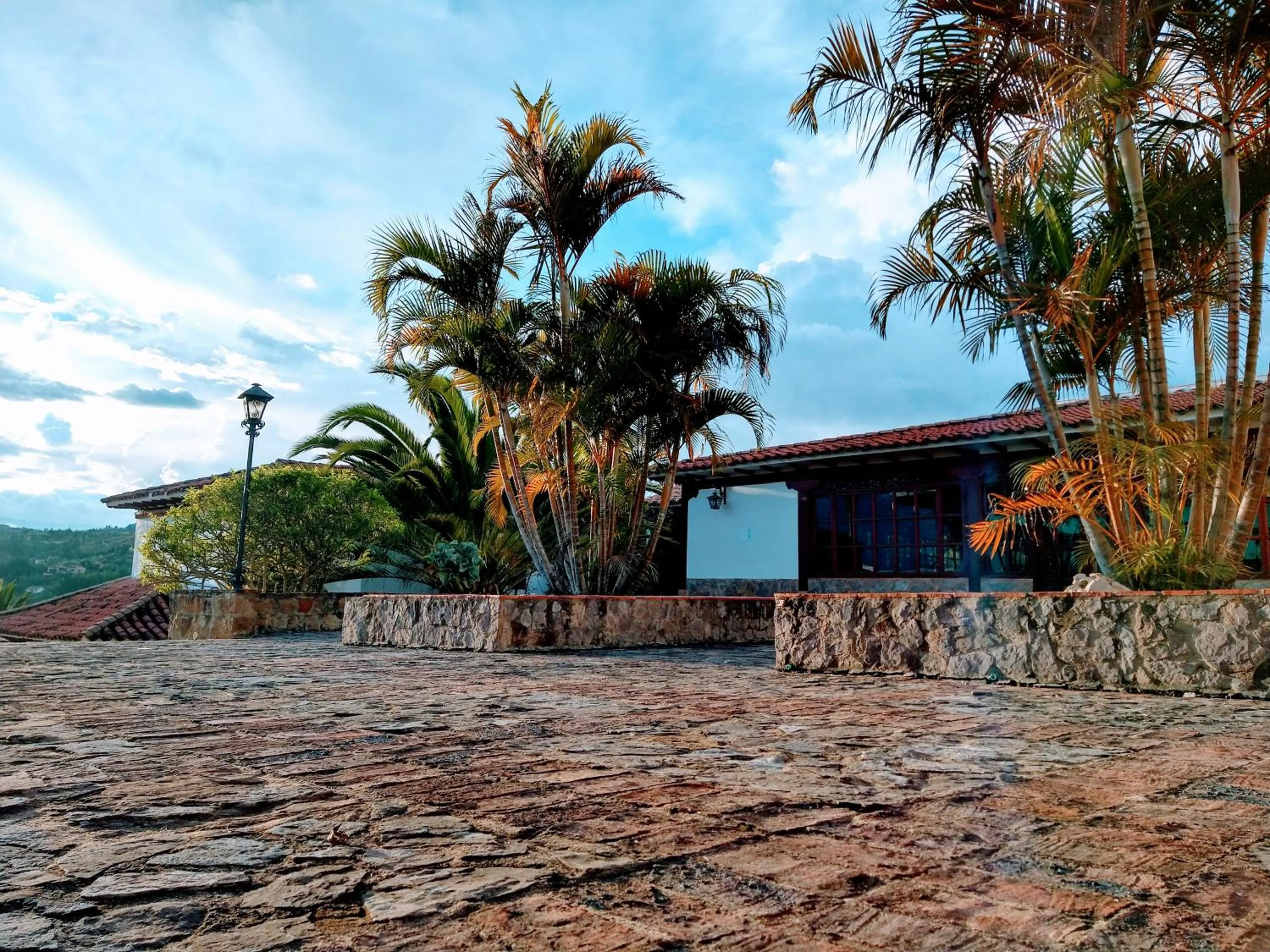 Property building in Hotel Bosque de la Villa