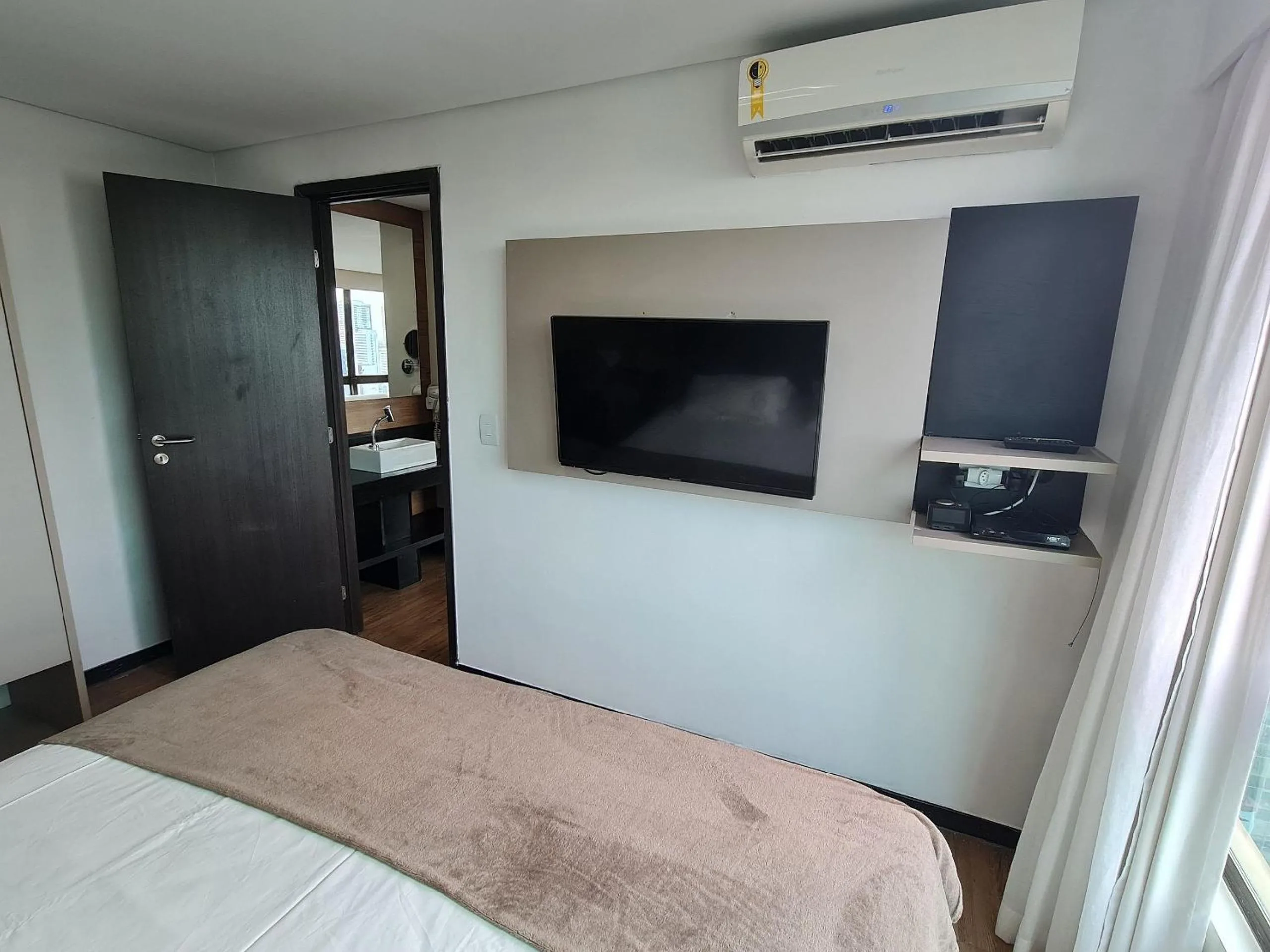 Bedroom in Confortável Flat em Boa Viagem com vista