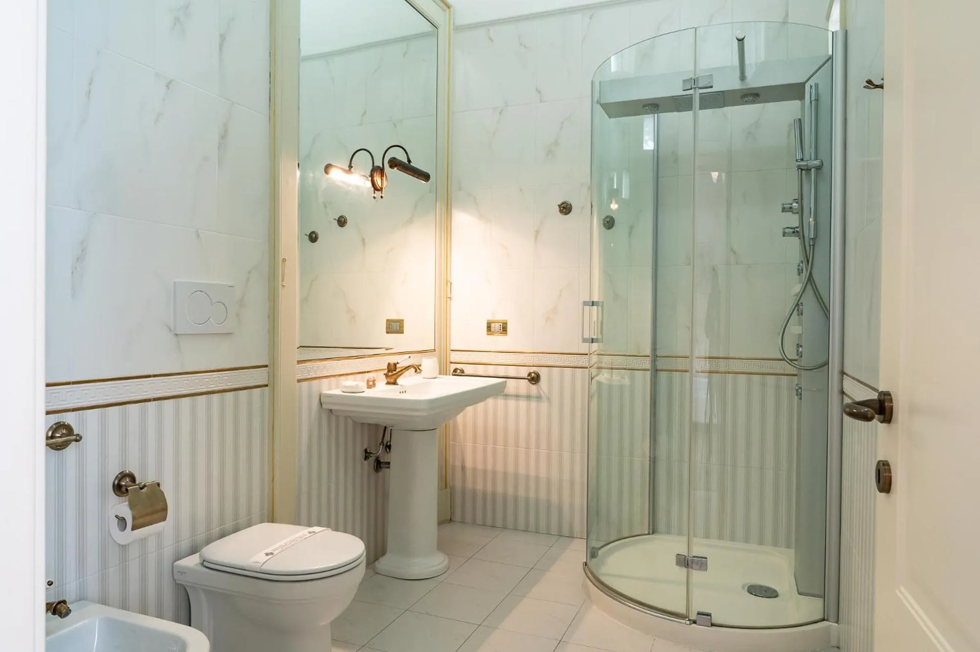 Shower, Bathroom in Personè Palace - by Symphonya Luxury