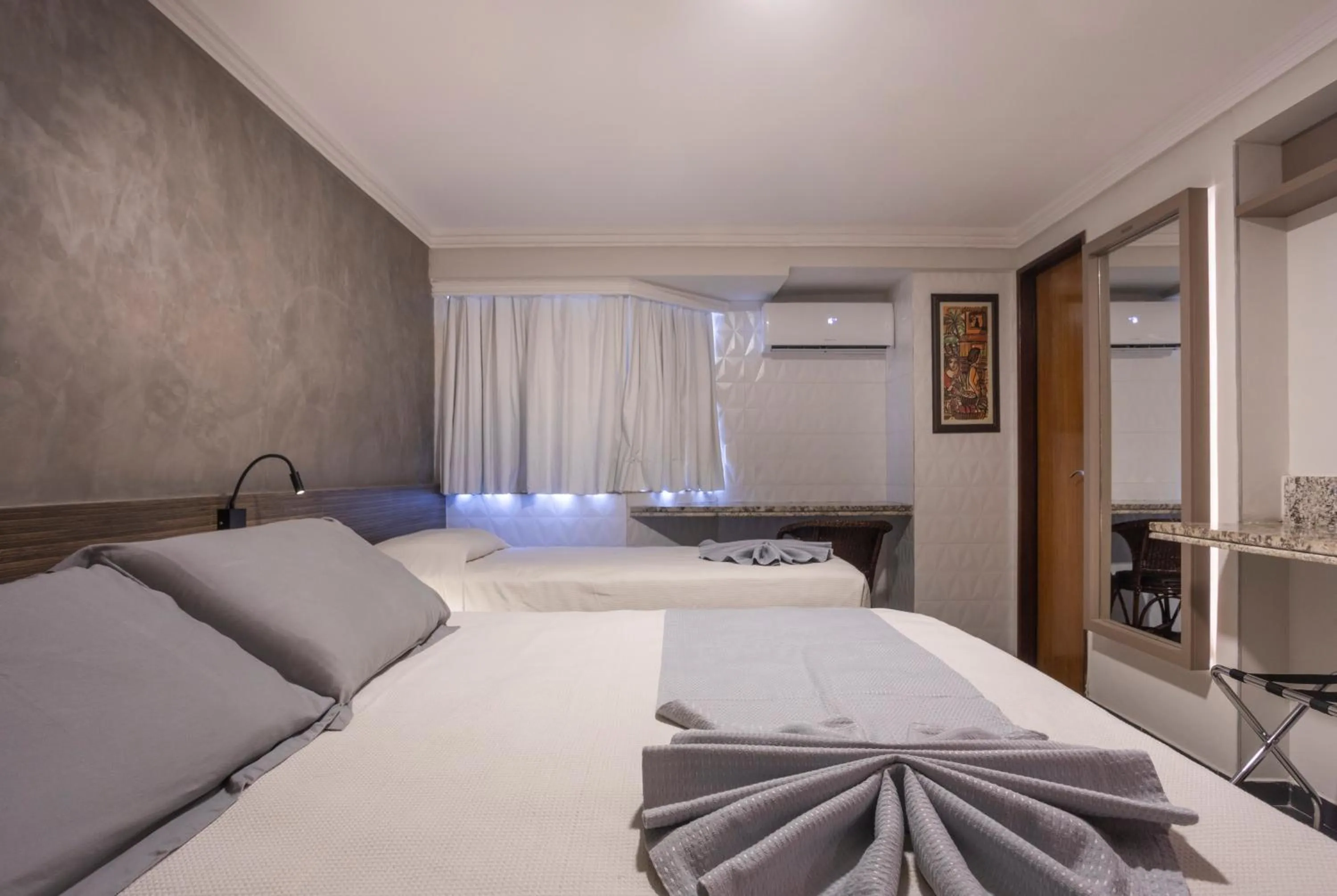 Bedroom, Bed in Atlântico Praia Hotel