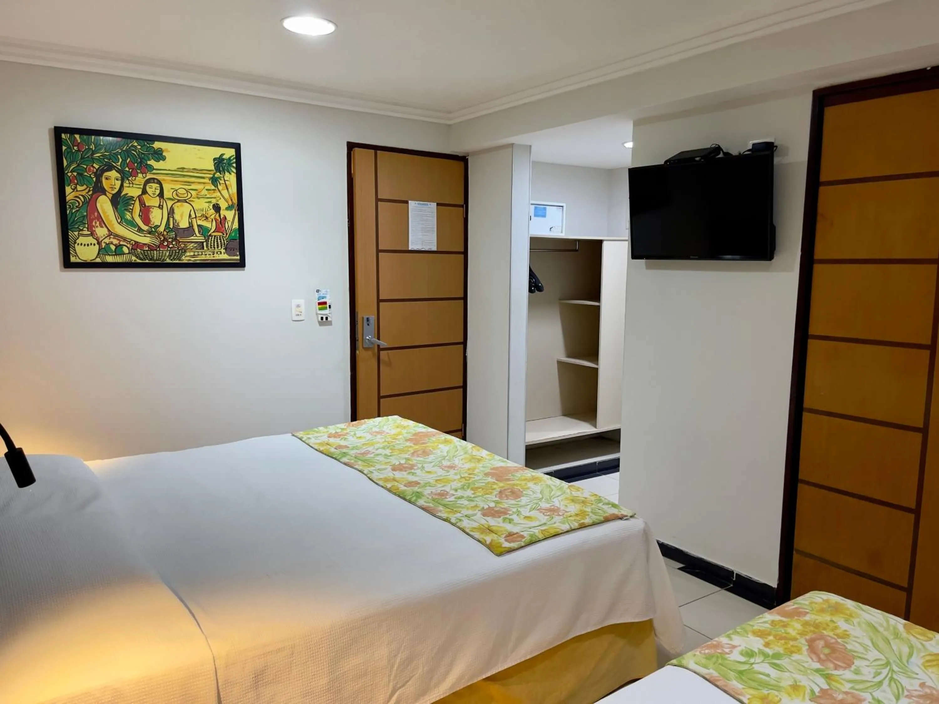 Bedroom, Bed in Atlântico Praia Hotel