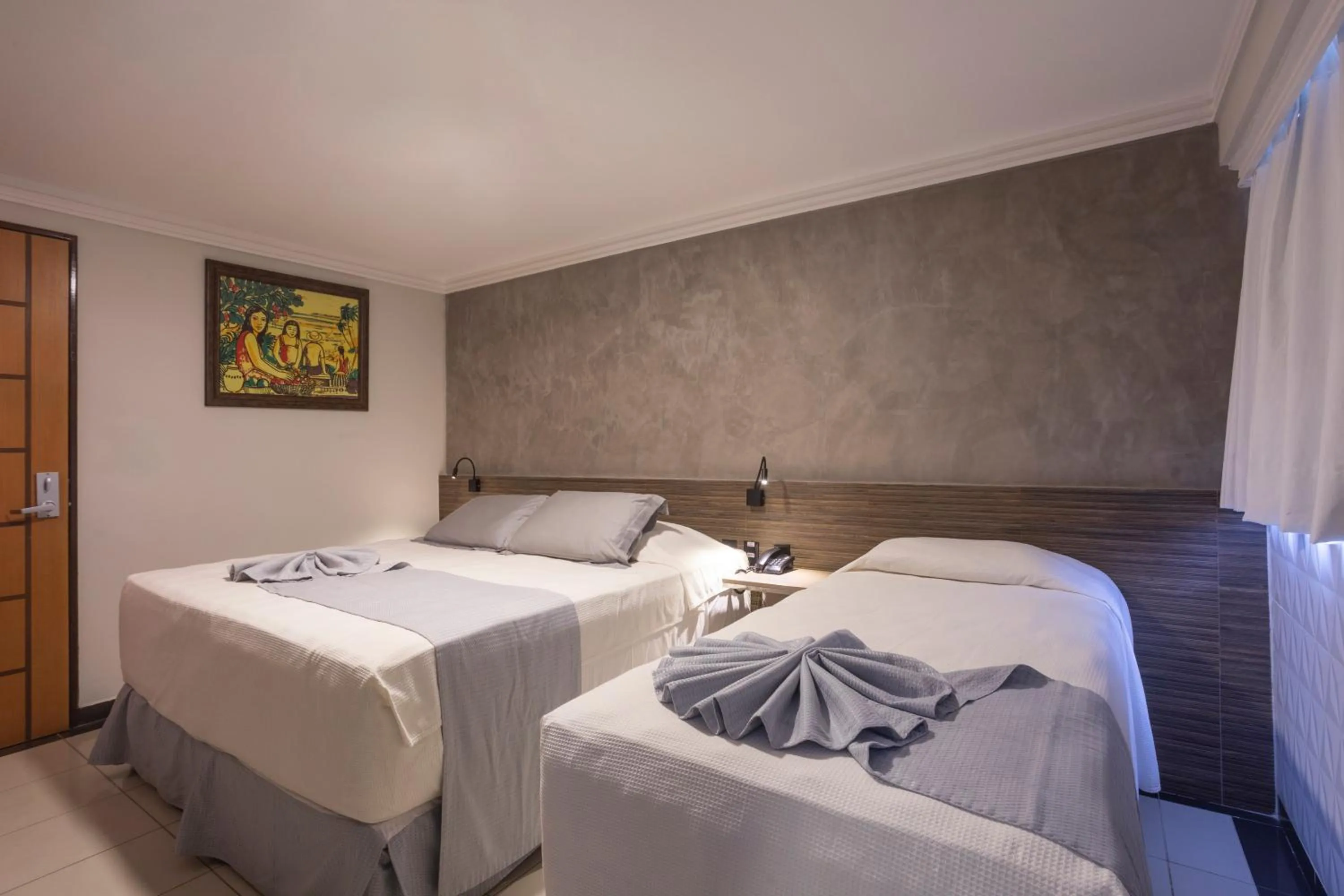 Bedroom, Bed in Atlântico Praia Hotel