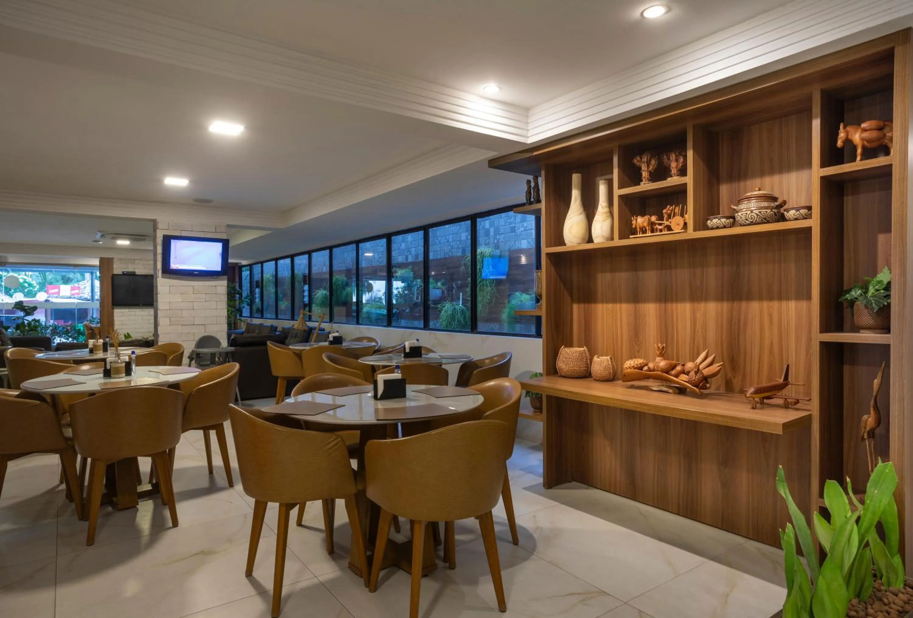 Lobby or reception in Atlântico Praia Hotel