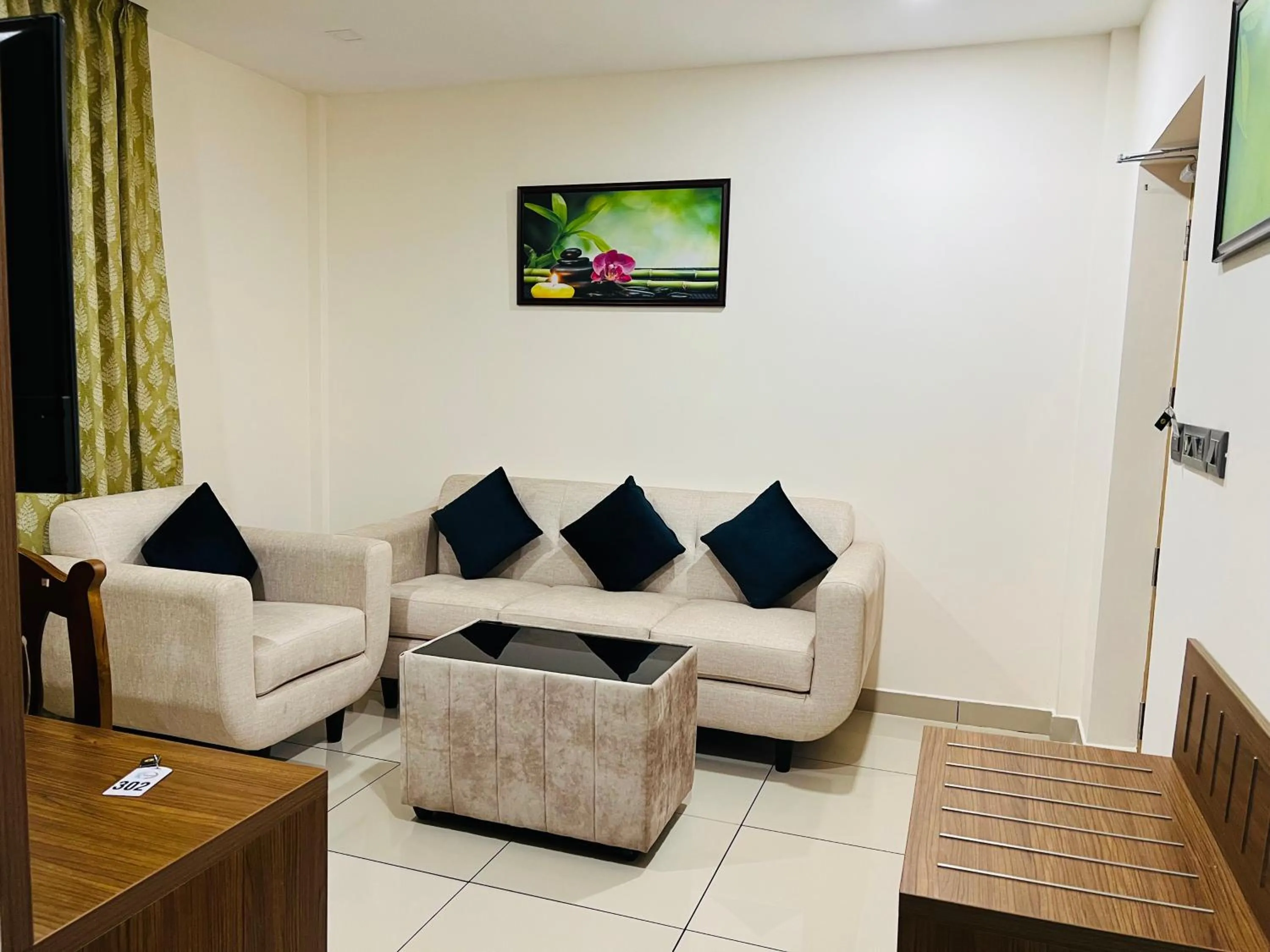 Living room in Hotel Seapark