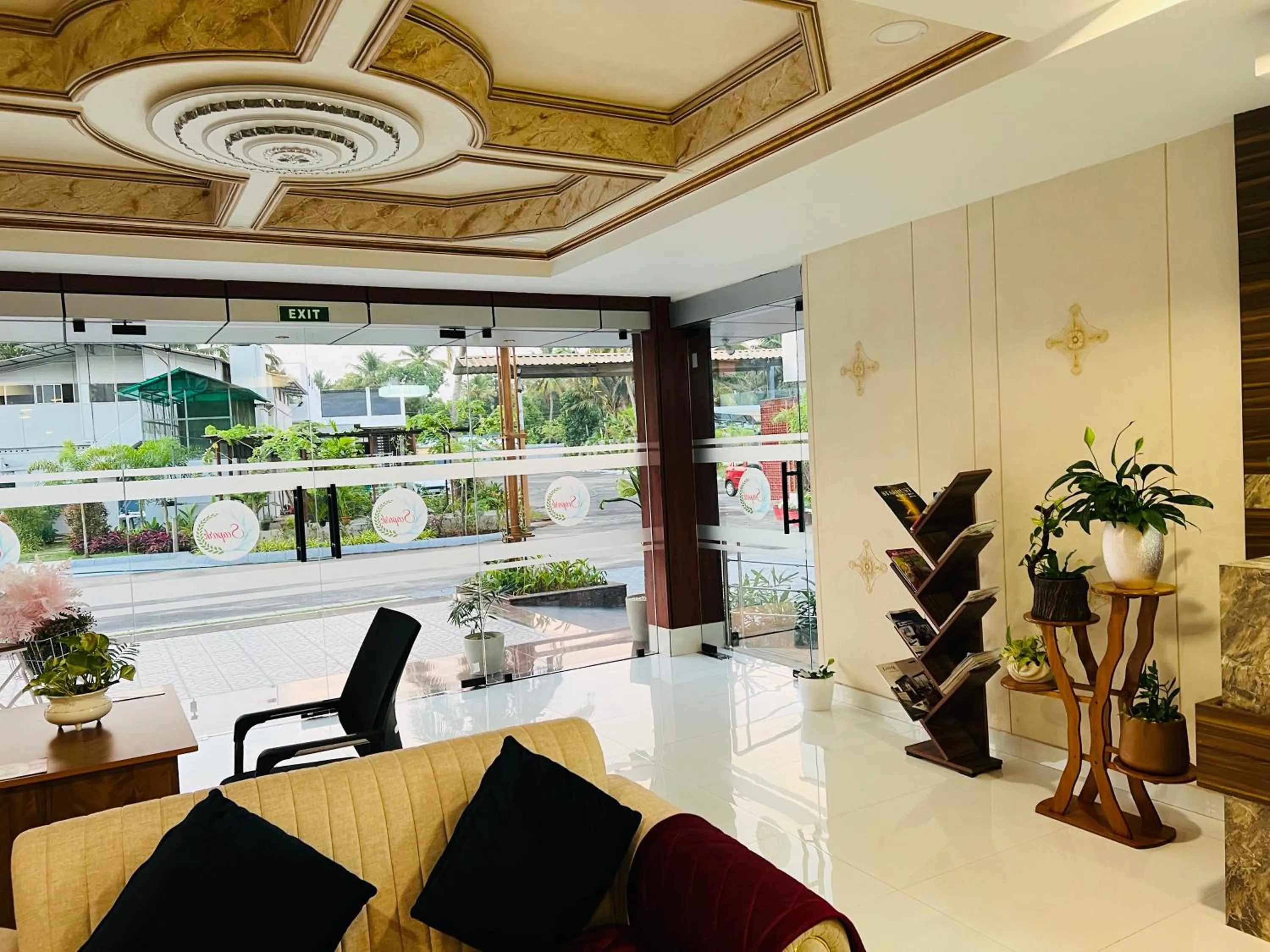 Lobby or reception in Hotel Seapark