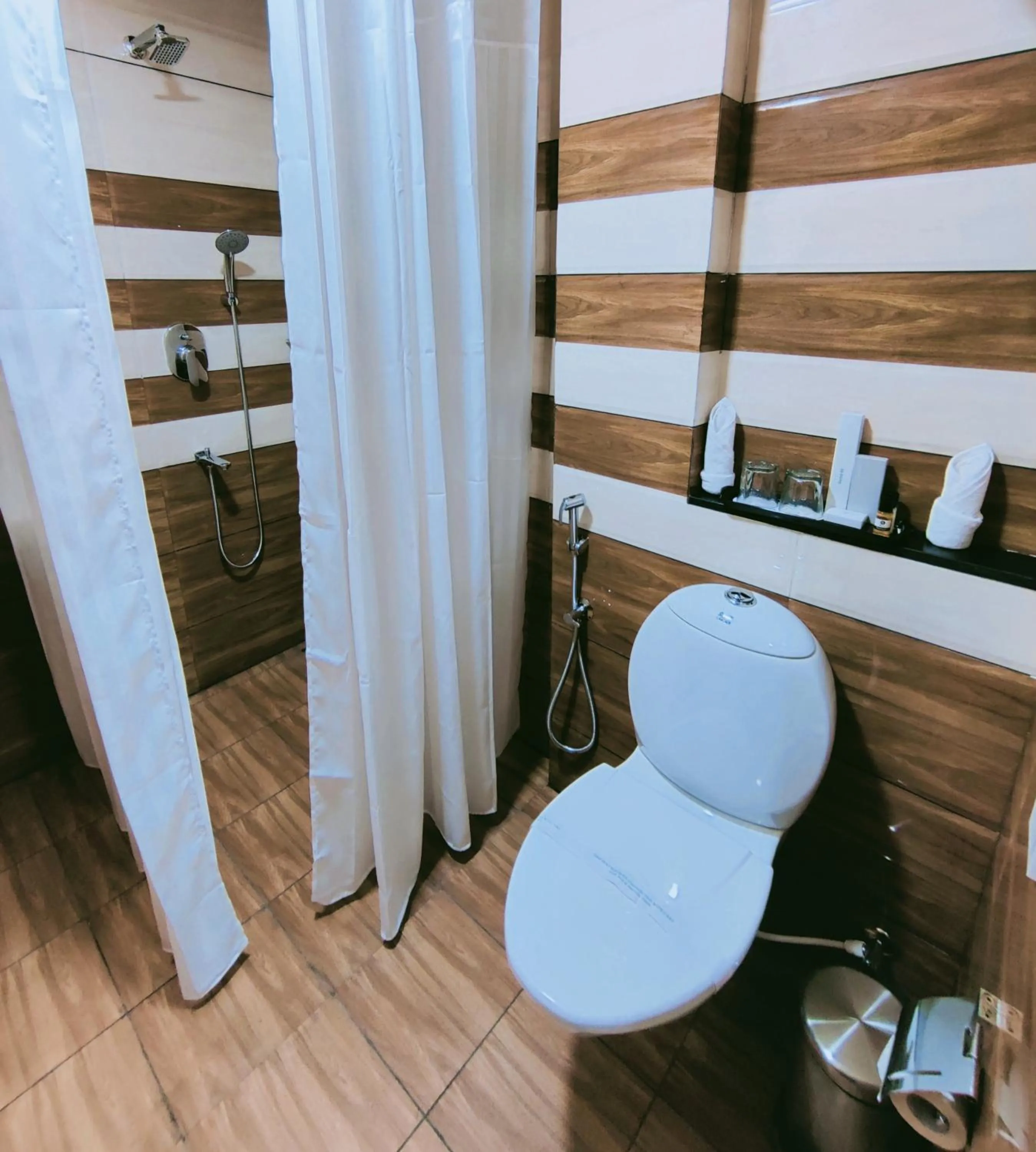 Bathroom in Hotel Seapark