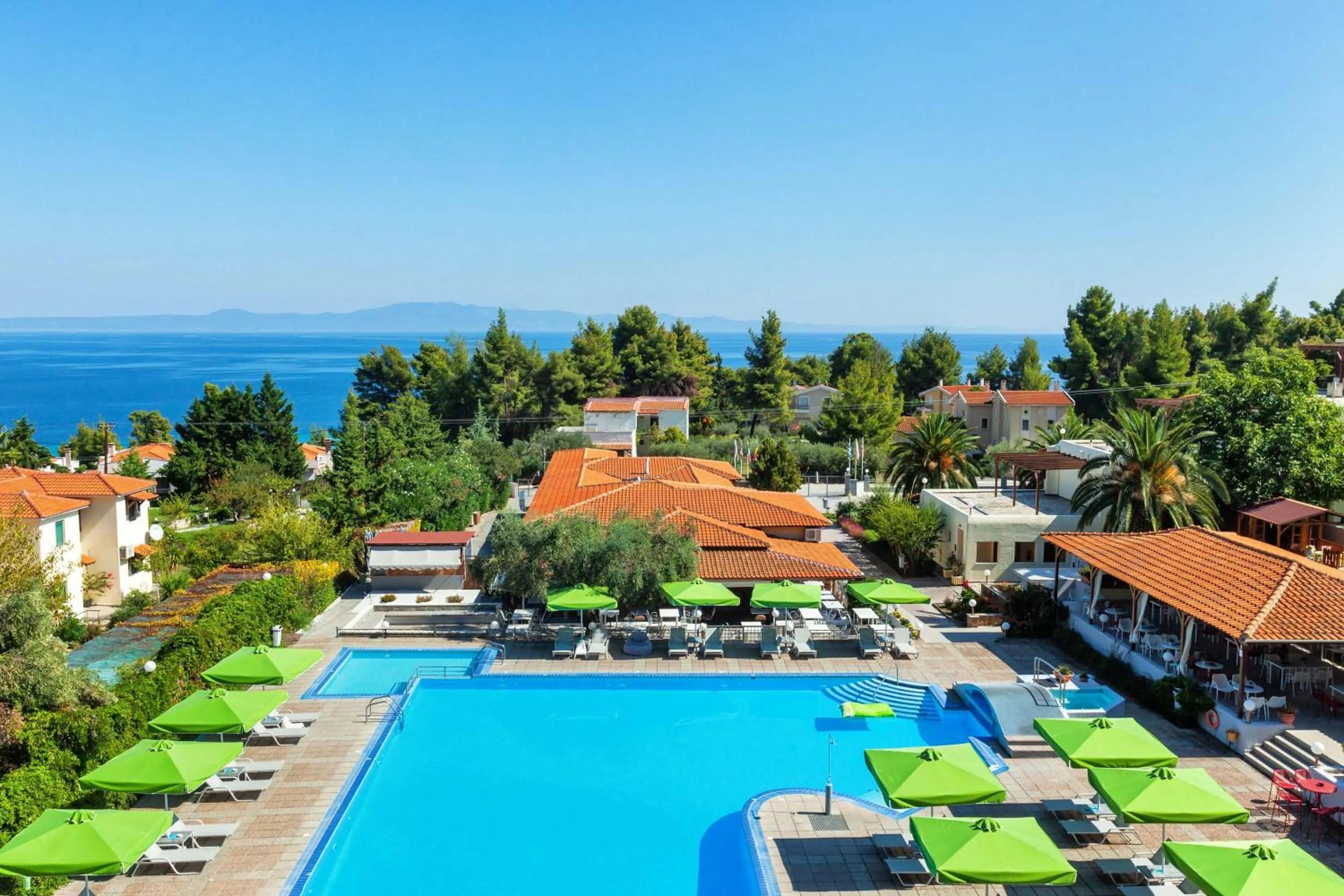 Pool view in Palladium Hotel