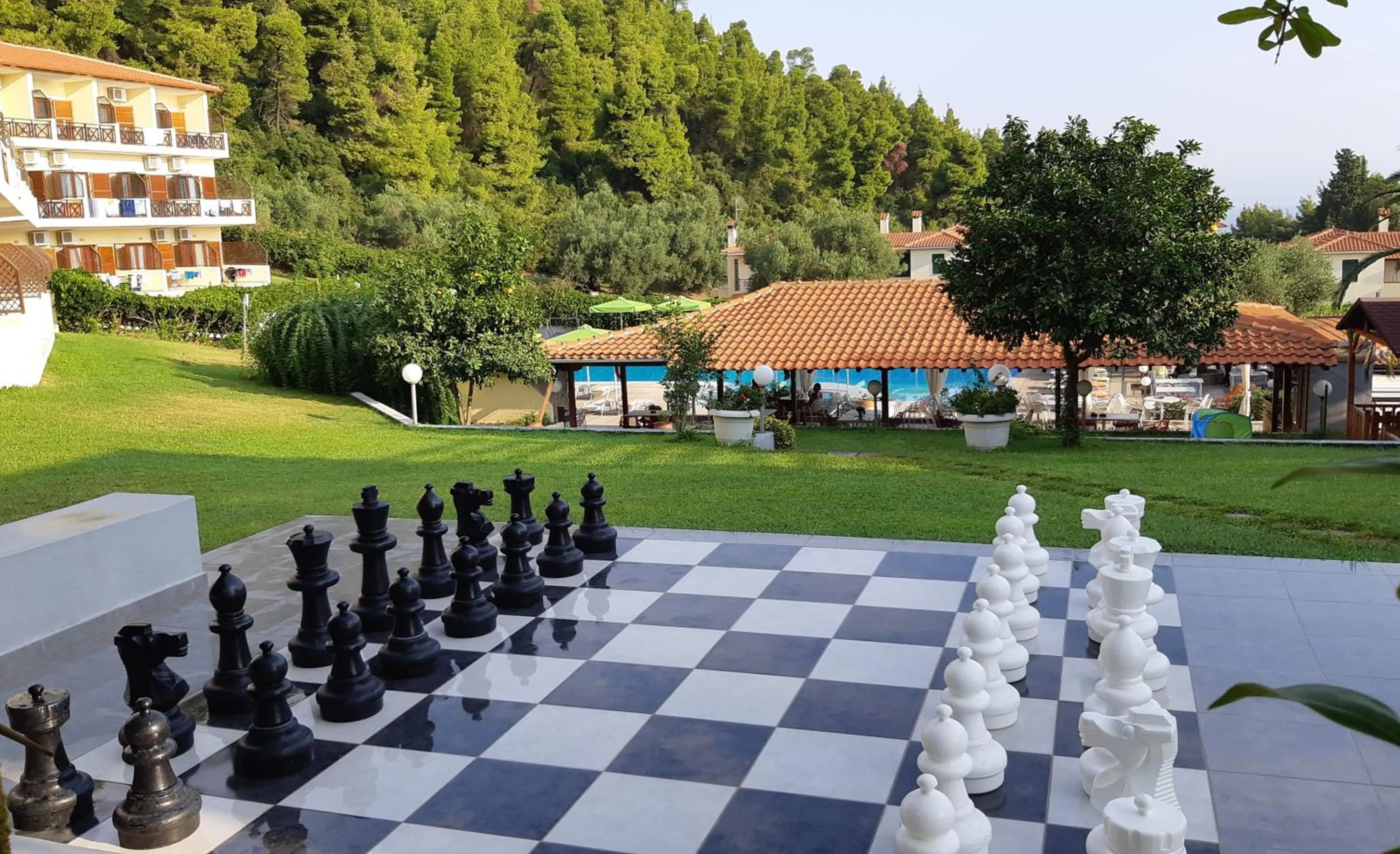 Garden view in Palladium Hotel