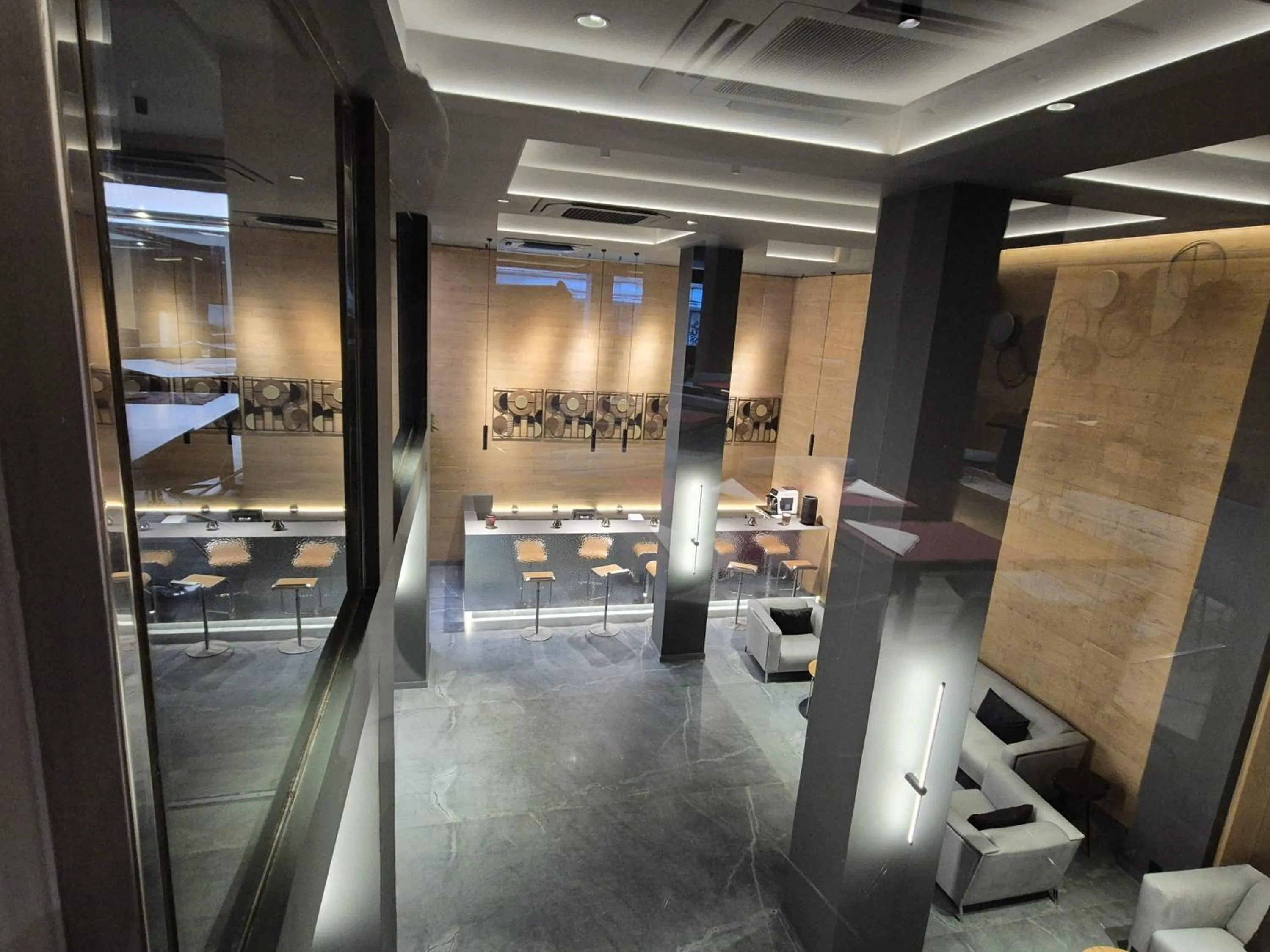 Lounge or bar in Alassia Hotel