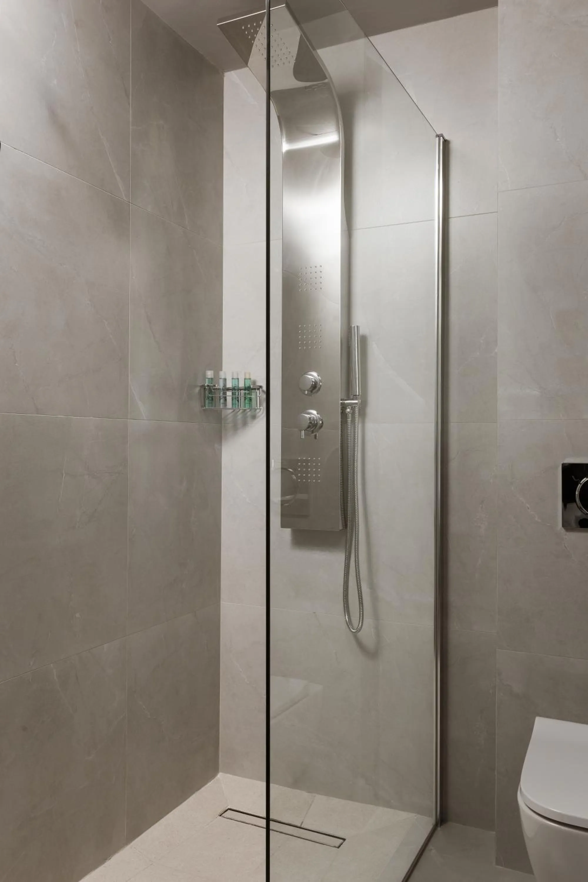 Shower in Alassia Hotel
