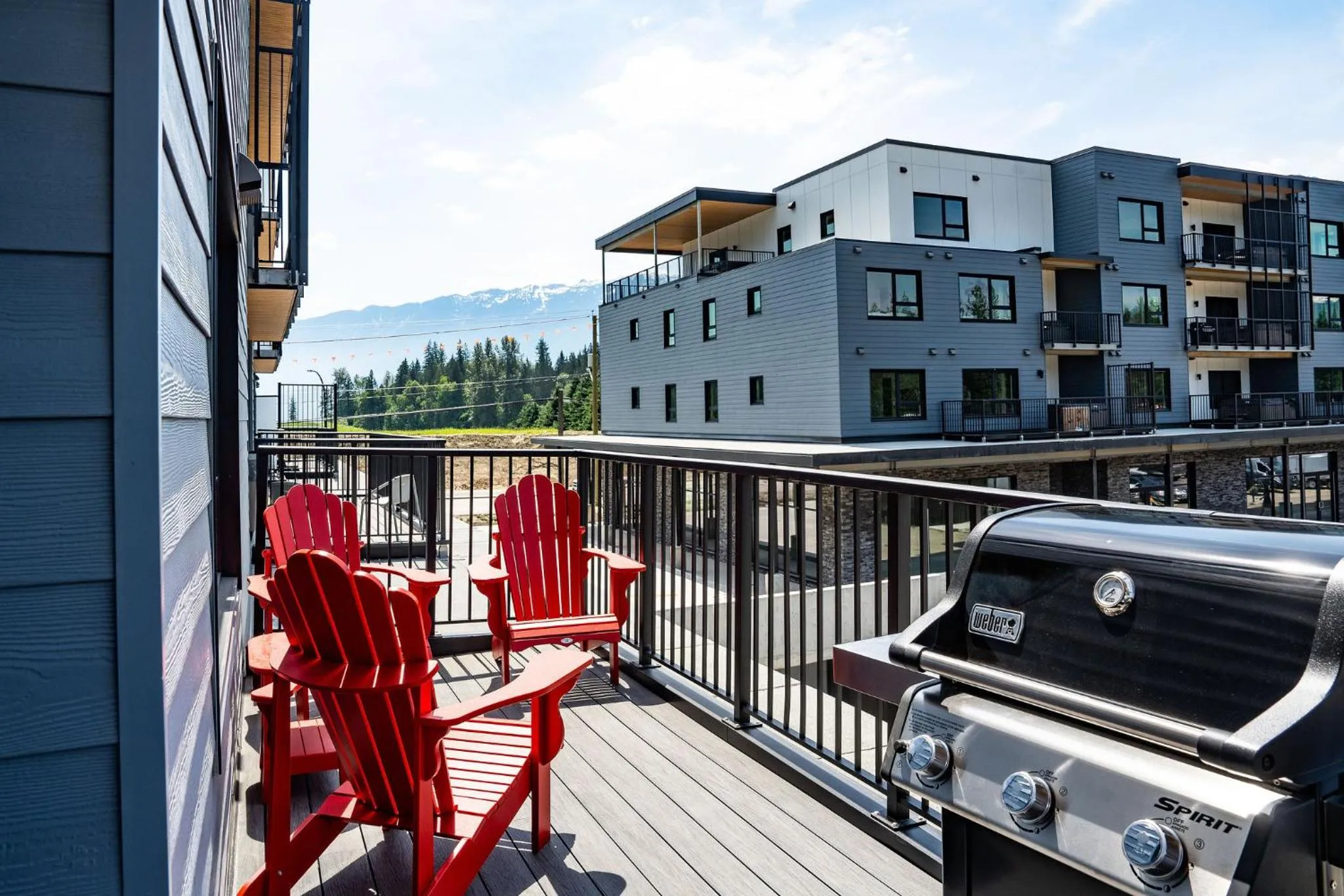 Property building in Switchback Suite by Revelstoke Vacations