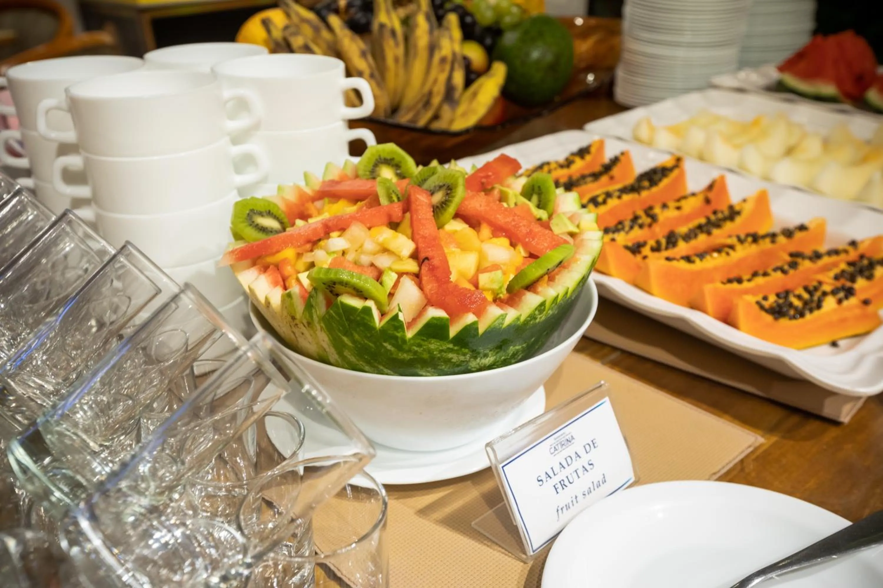 Buffet breakfast in Abbeville Hotel Torre I - Torre II