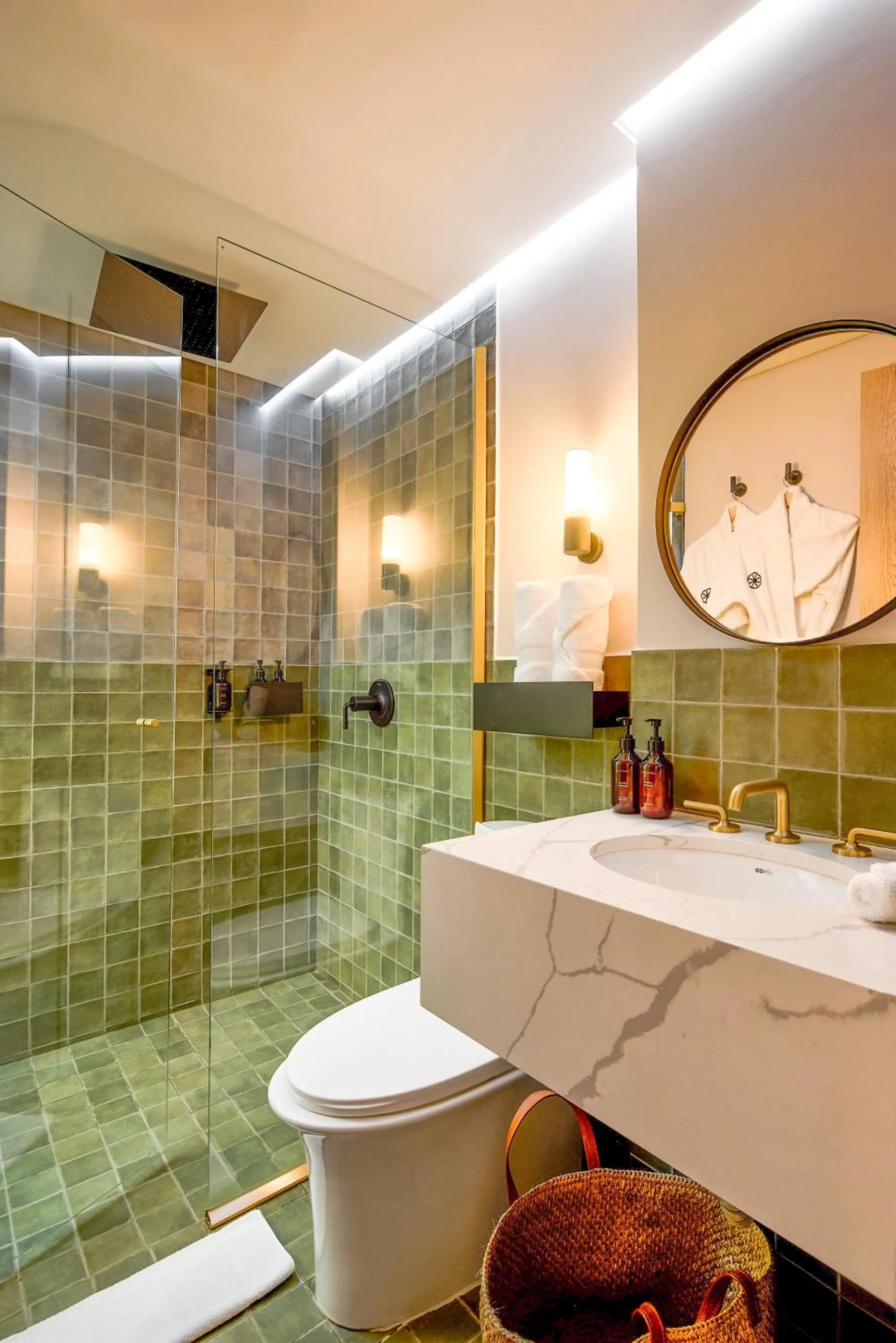 Bathroom in Wellcomm Spa & Hotel