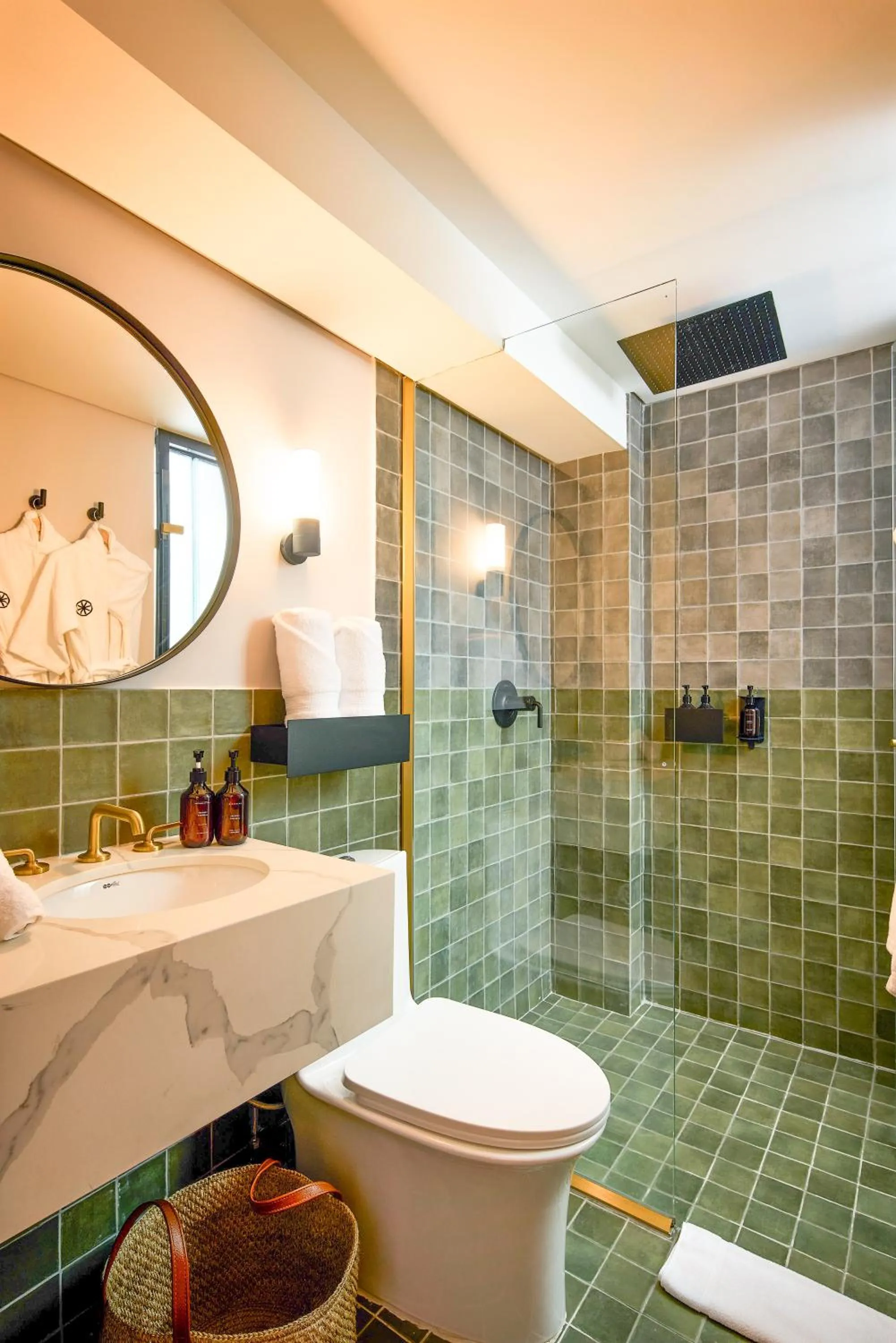 Bathroom in Wellcomm Spa & Hotel