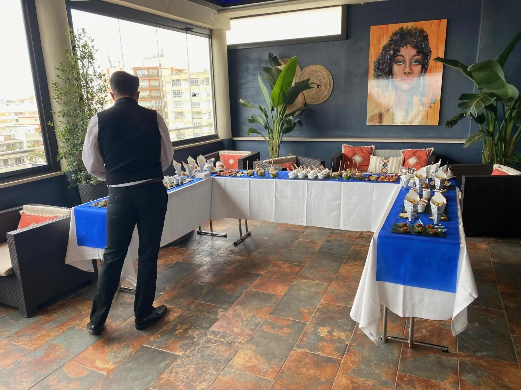 Balcony/Terrace in Hotel Spa Cádiz Plaza