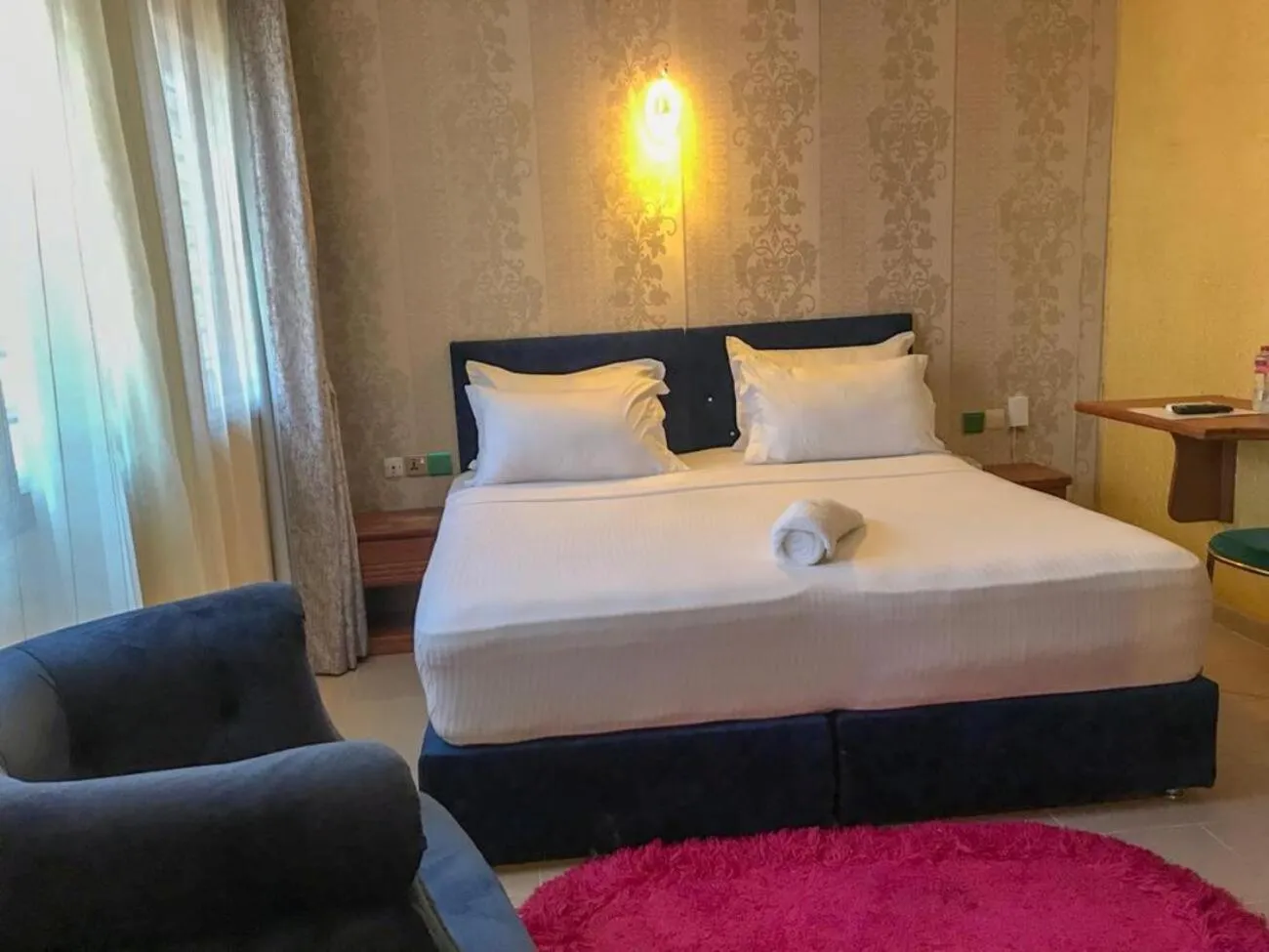 Photo of the whole room, Bed in HÔTEL NOAHGARDEN 2