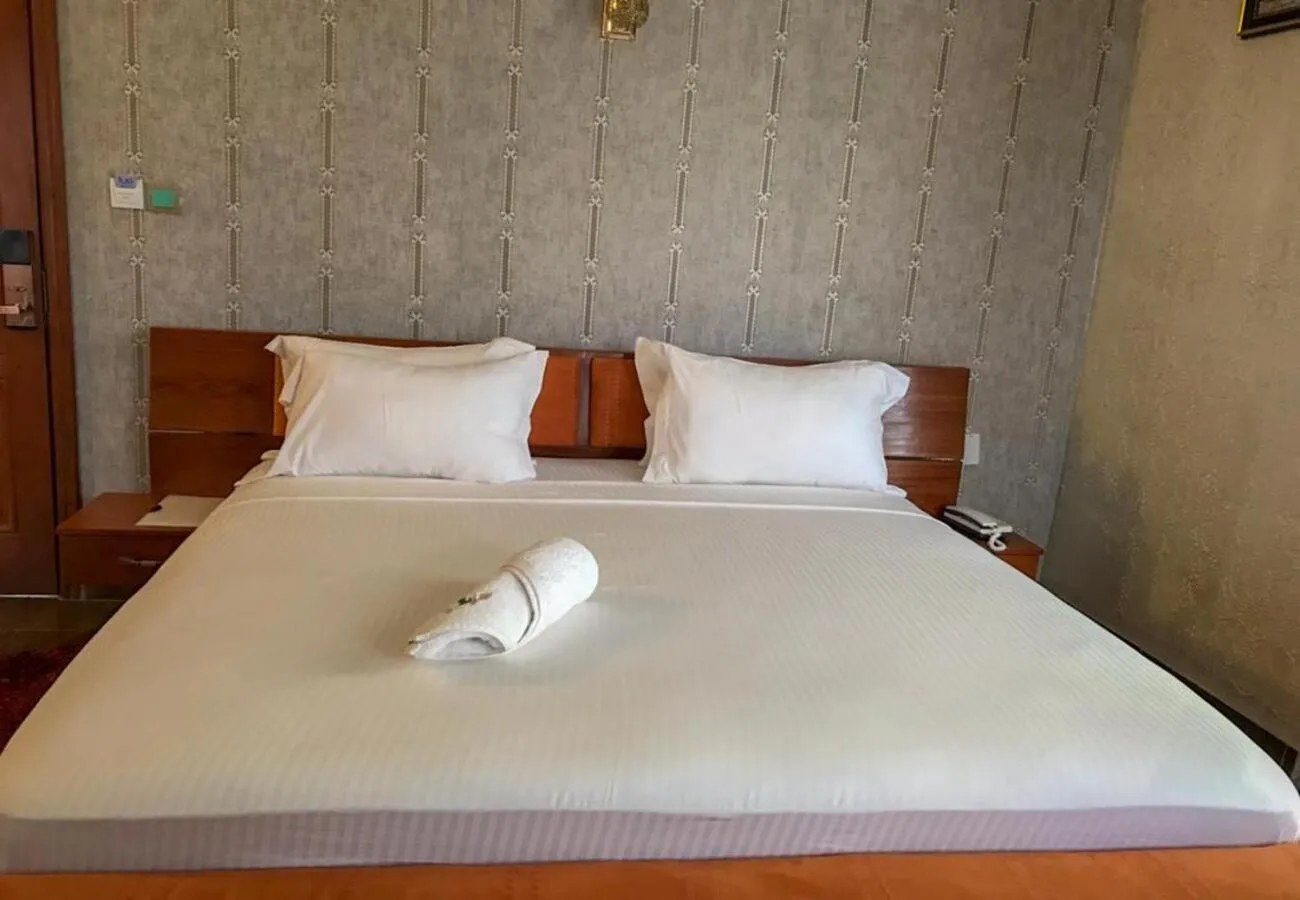 Bed in HÔTEL NOAHGARDEN 2