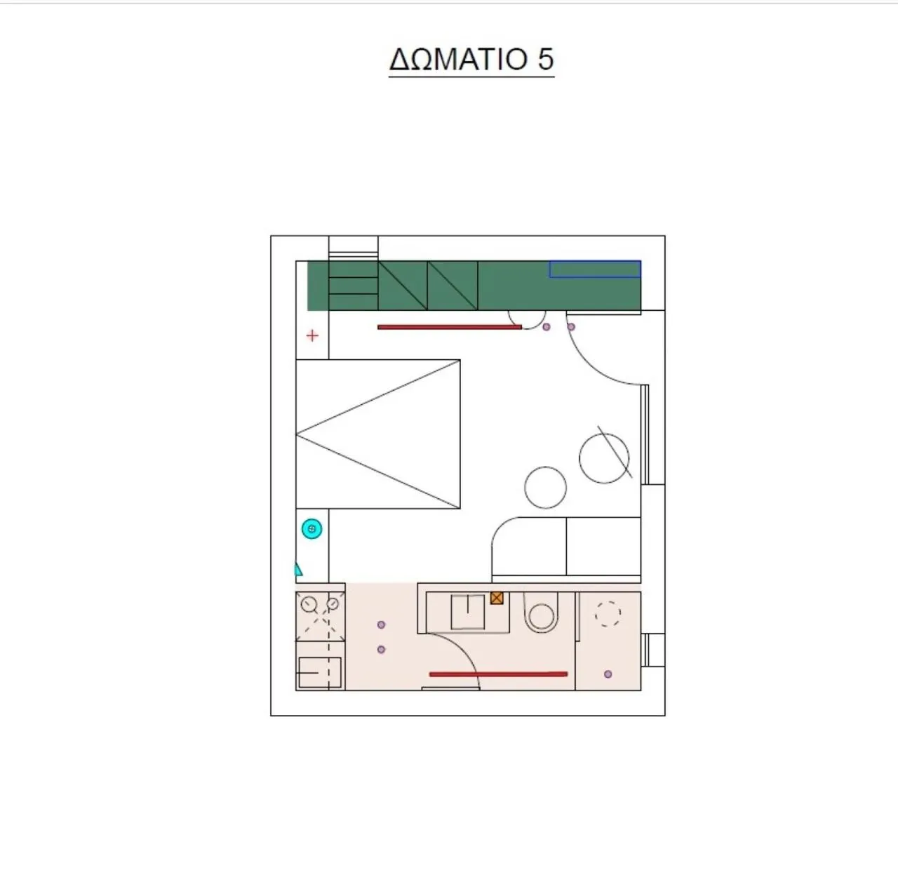 Floor plan in Neo Suites