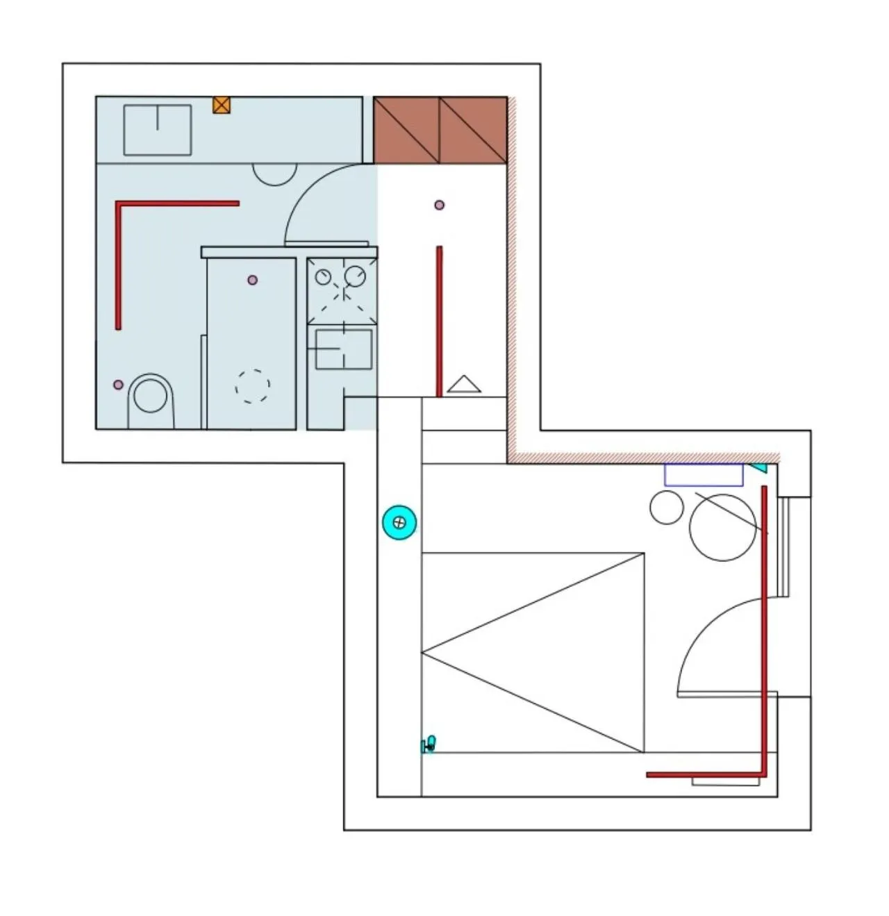 Floor plan in Neo Suites