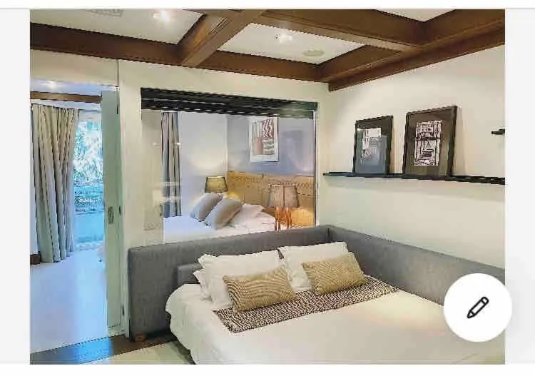 Bed in Luxuoso Studio 2007 Laje de Pedra Gramado Canela