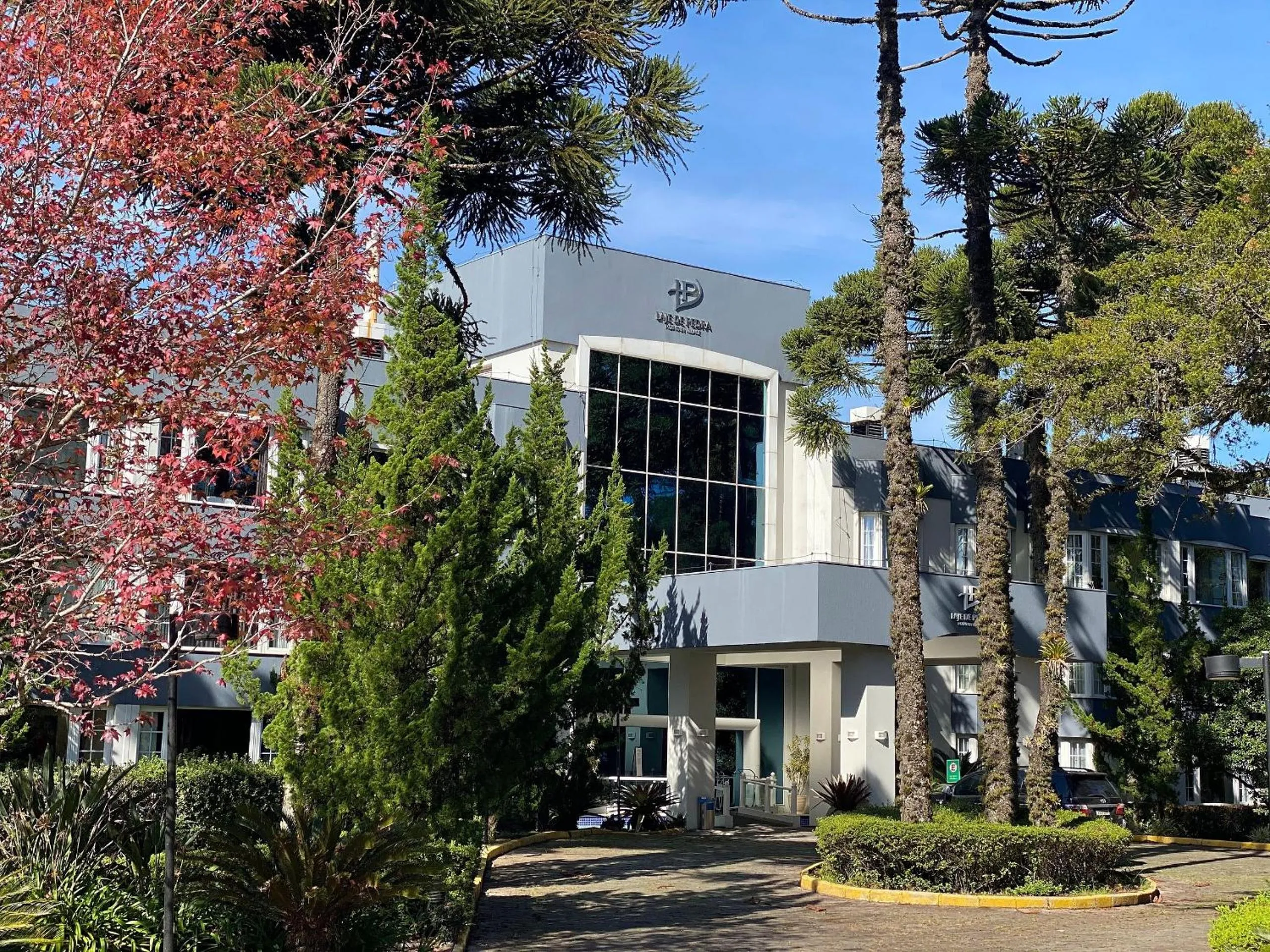 Facade/entrance in Luxuoso Studio 2007 Laje de Pedra Gramado Canela