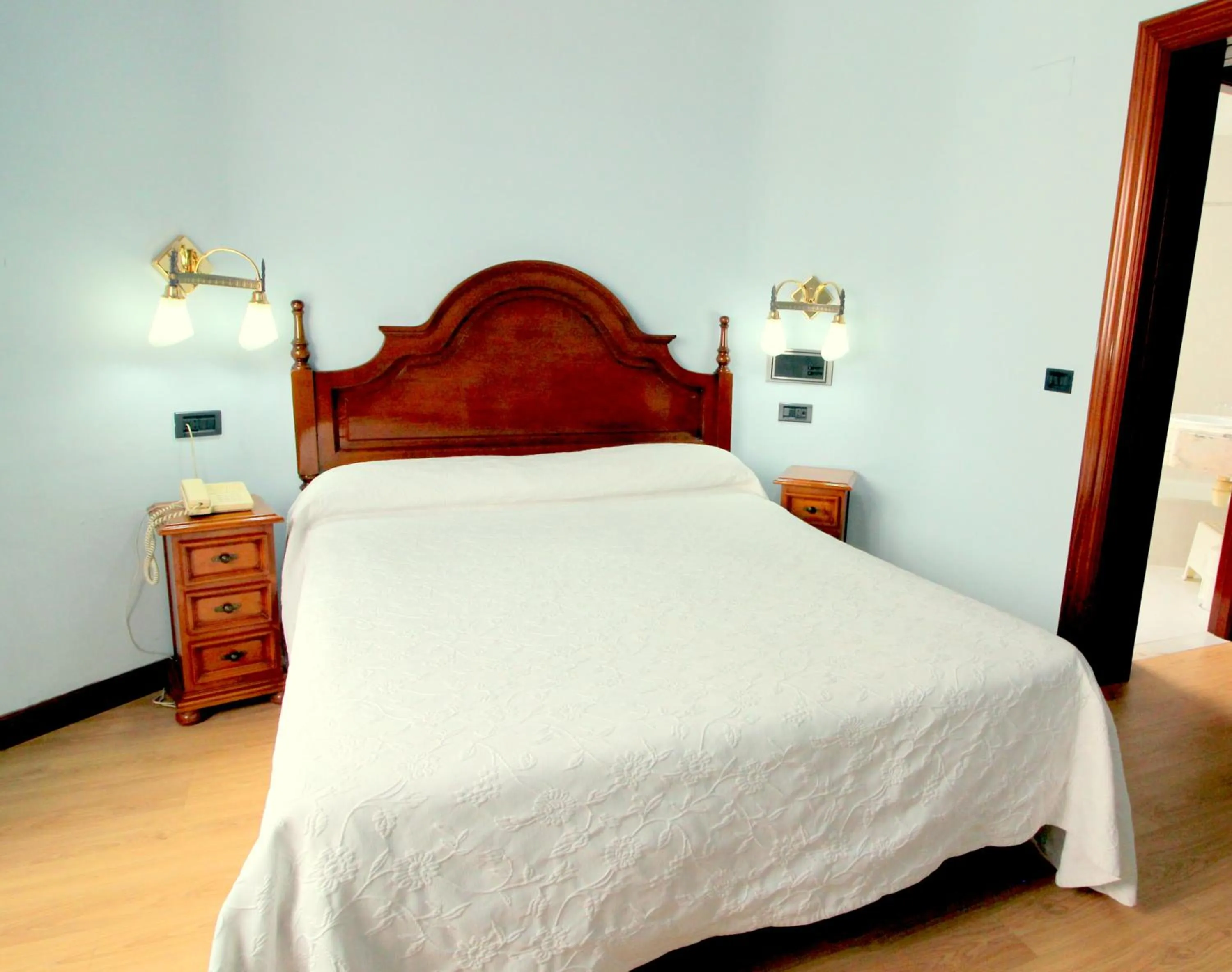 Bed in Hotel Doña Nieves