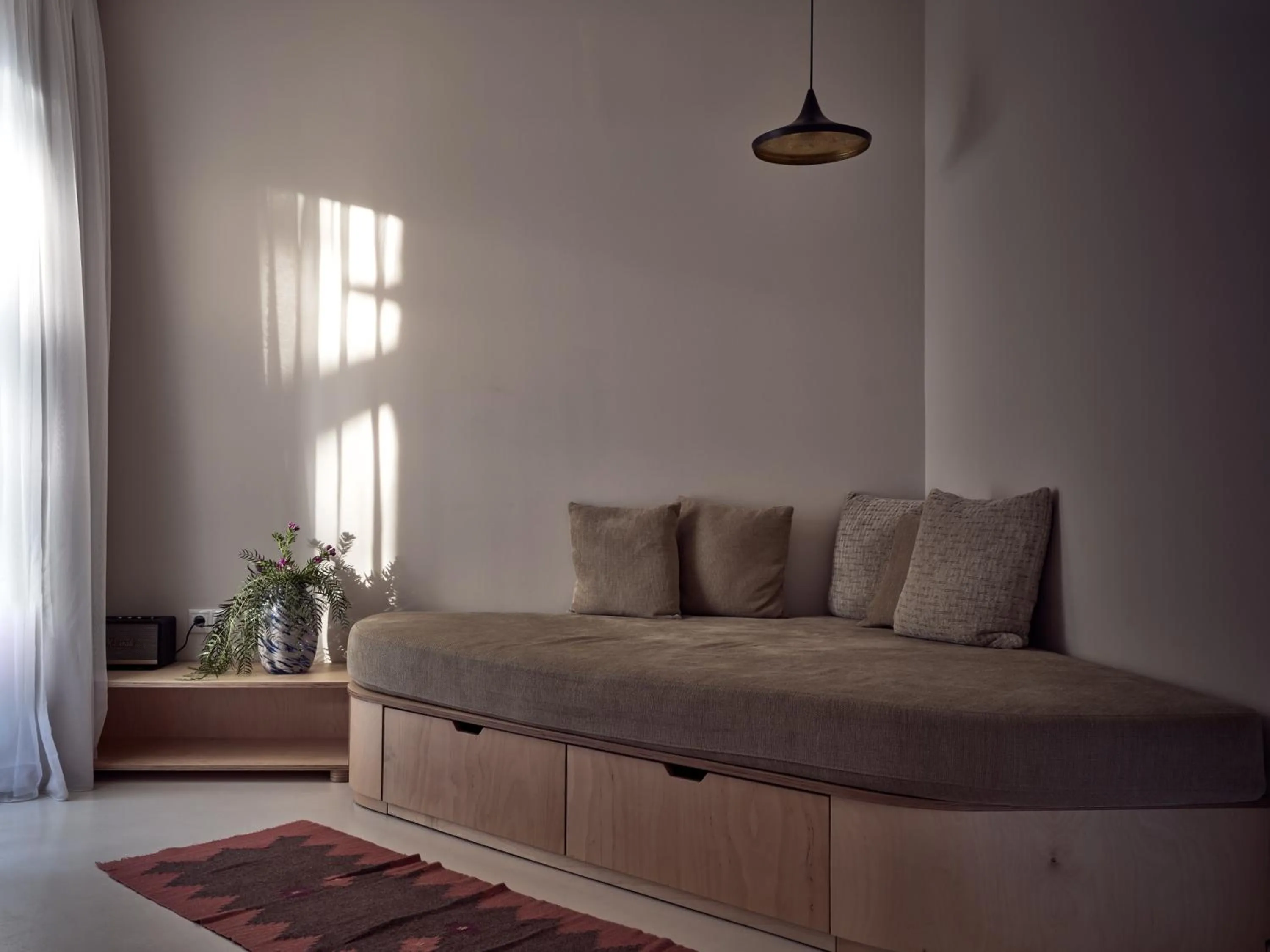 Seating area in Ekies All Senses Resort, a Member of Design Hotels