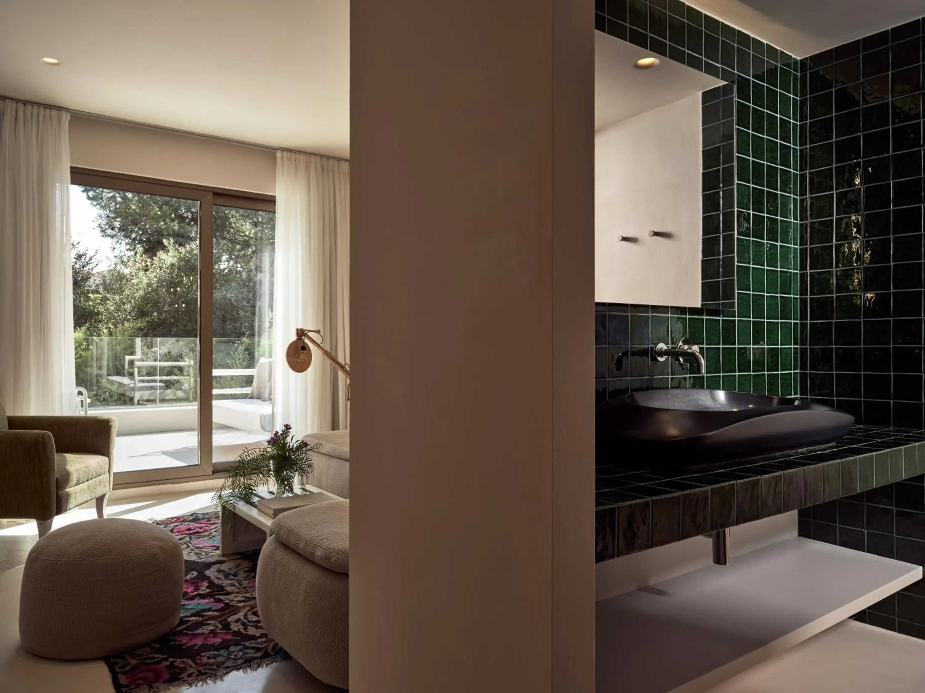 One Bedroom Suite with Balcony in Ekies All Senses Resort, a Member of Design Hotels One Bedroom Suite with Balcony in Ekies All Senses Resort, a Member of Design Hotels