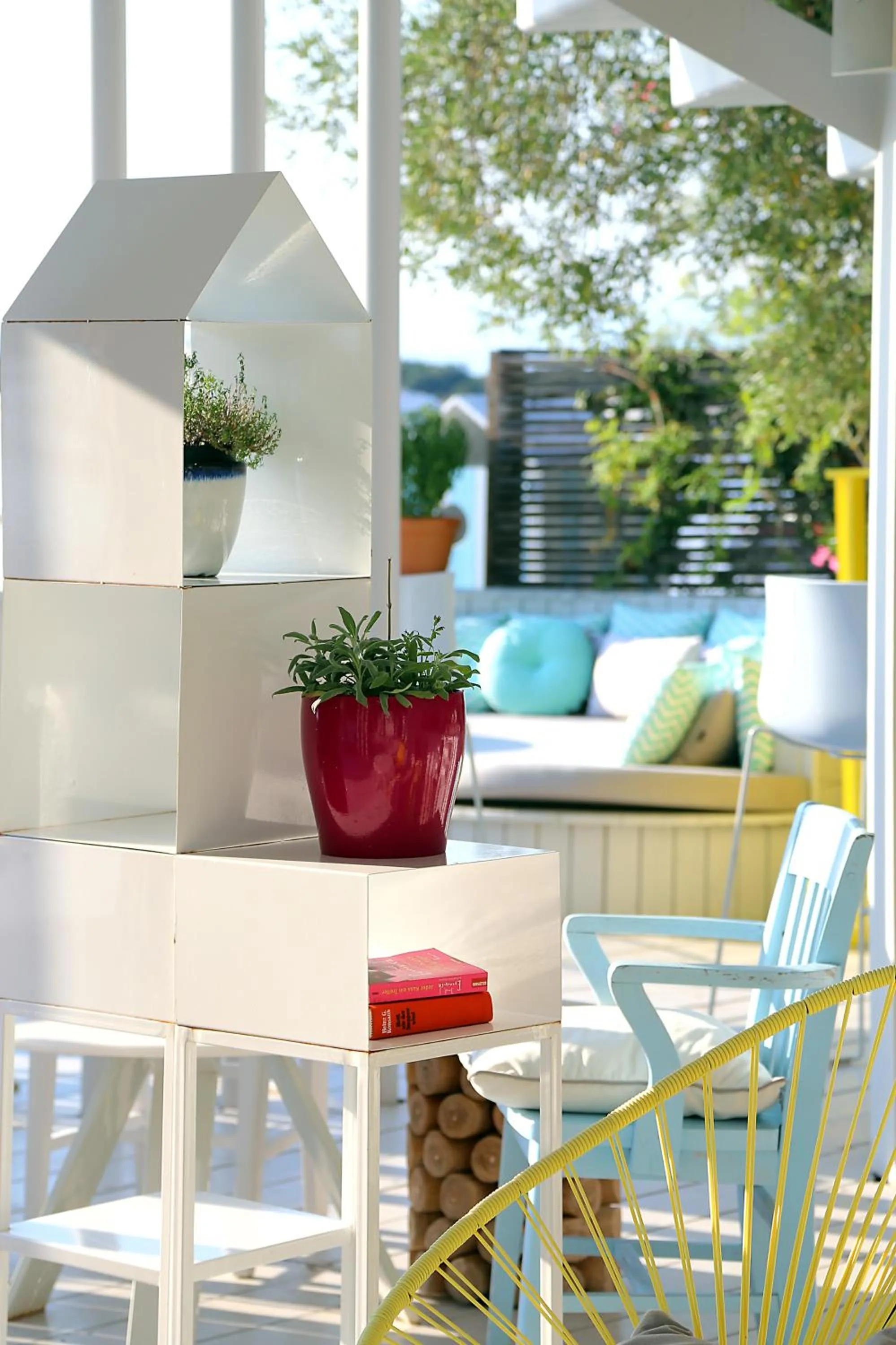 Decorative detail in Ekies All Senses Resort, a Member of Design Hotels