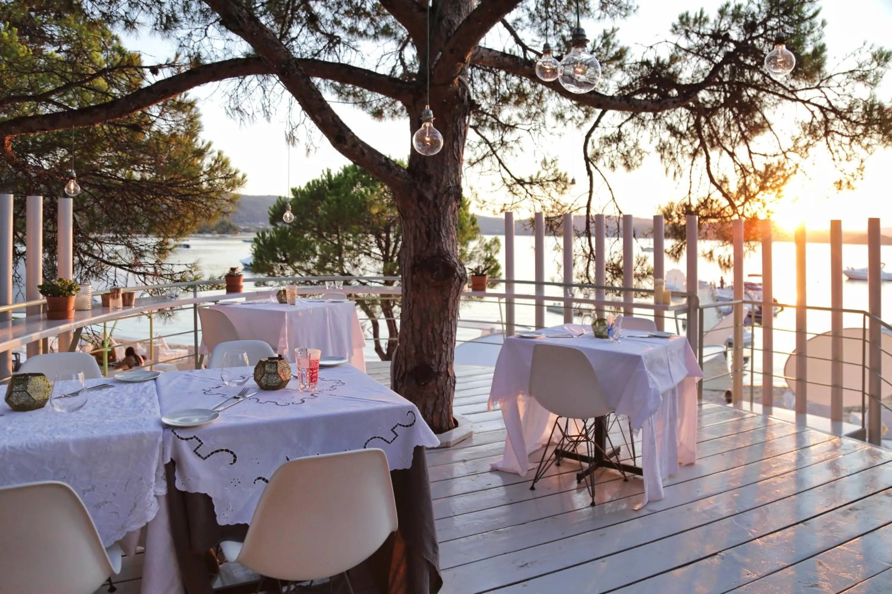 Dinner in Ekies All Senses Resort, a Member of Design Hotels