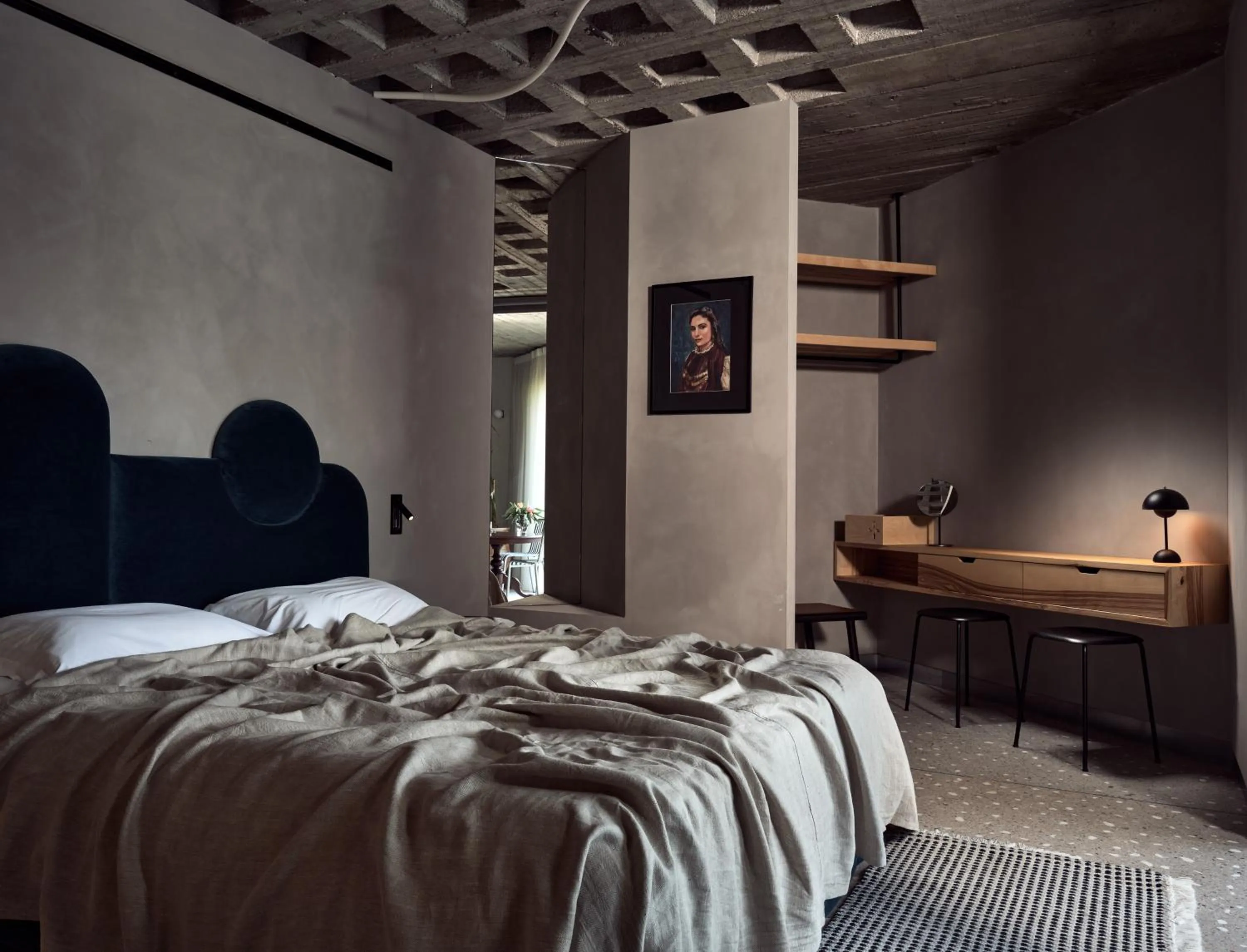 Bedroom, Bed in Ekies All Senses Resort, a Member of Design Hotels