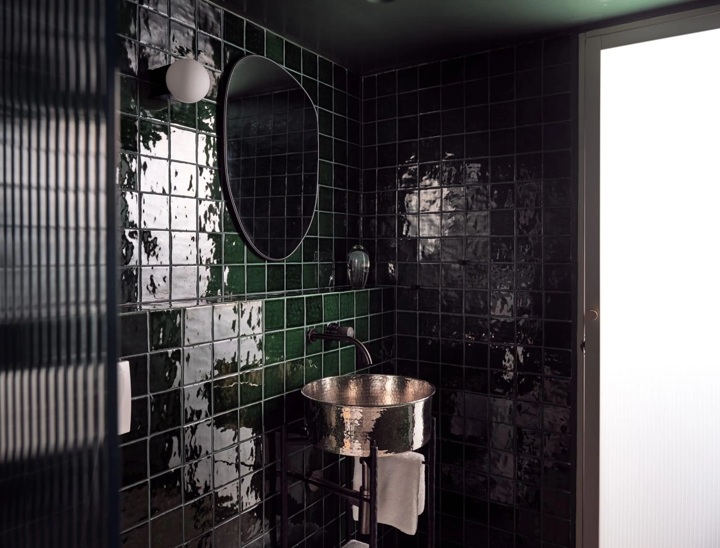 Bathroom in Ekies All Senses Resort, a Member of Design Hotels