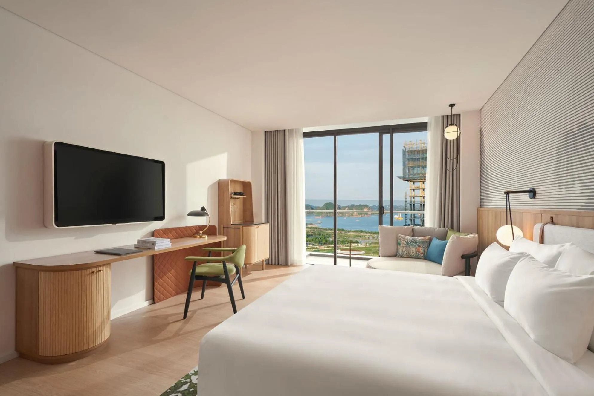 Bed in The Yacht Hotel by DC