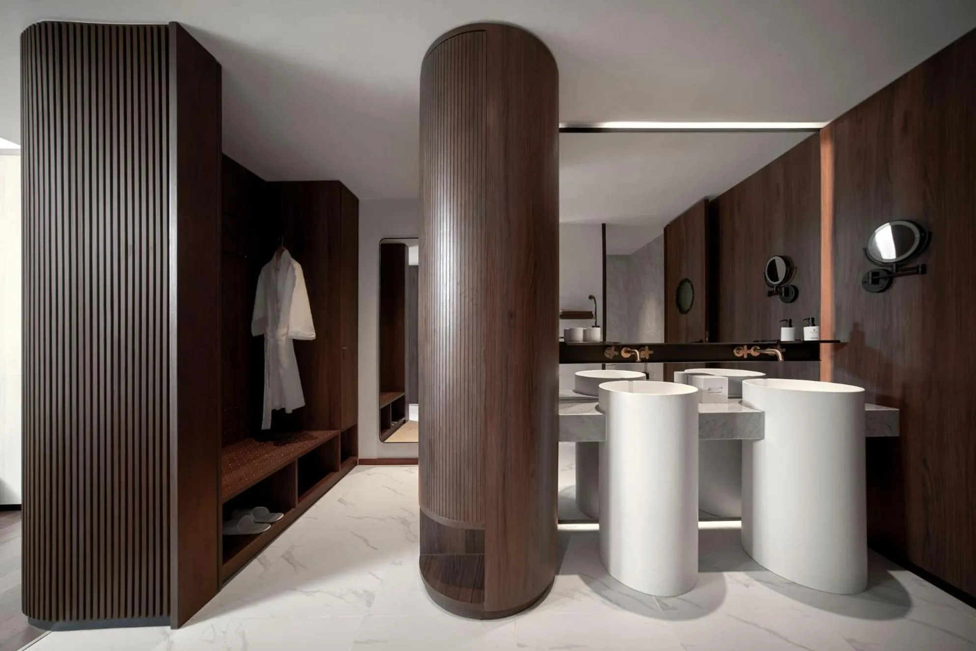 Bathroom in The Yacht Hotel by DC