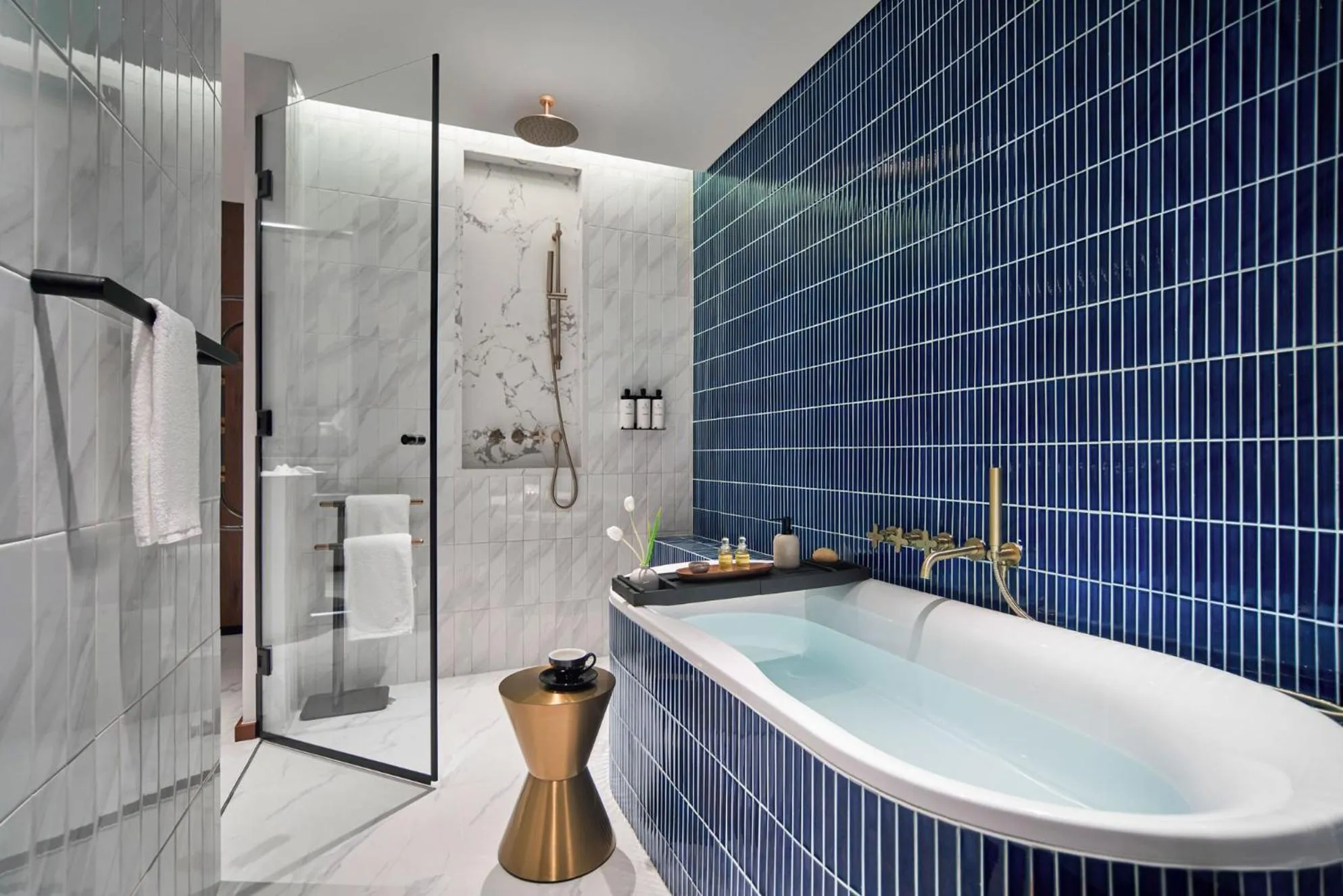 Bathroom in The Yacht Hotel by DC