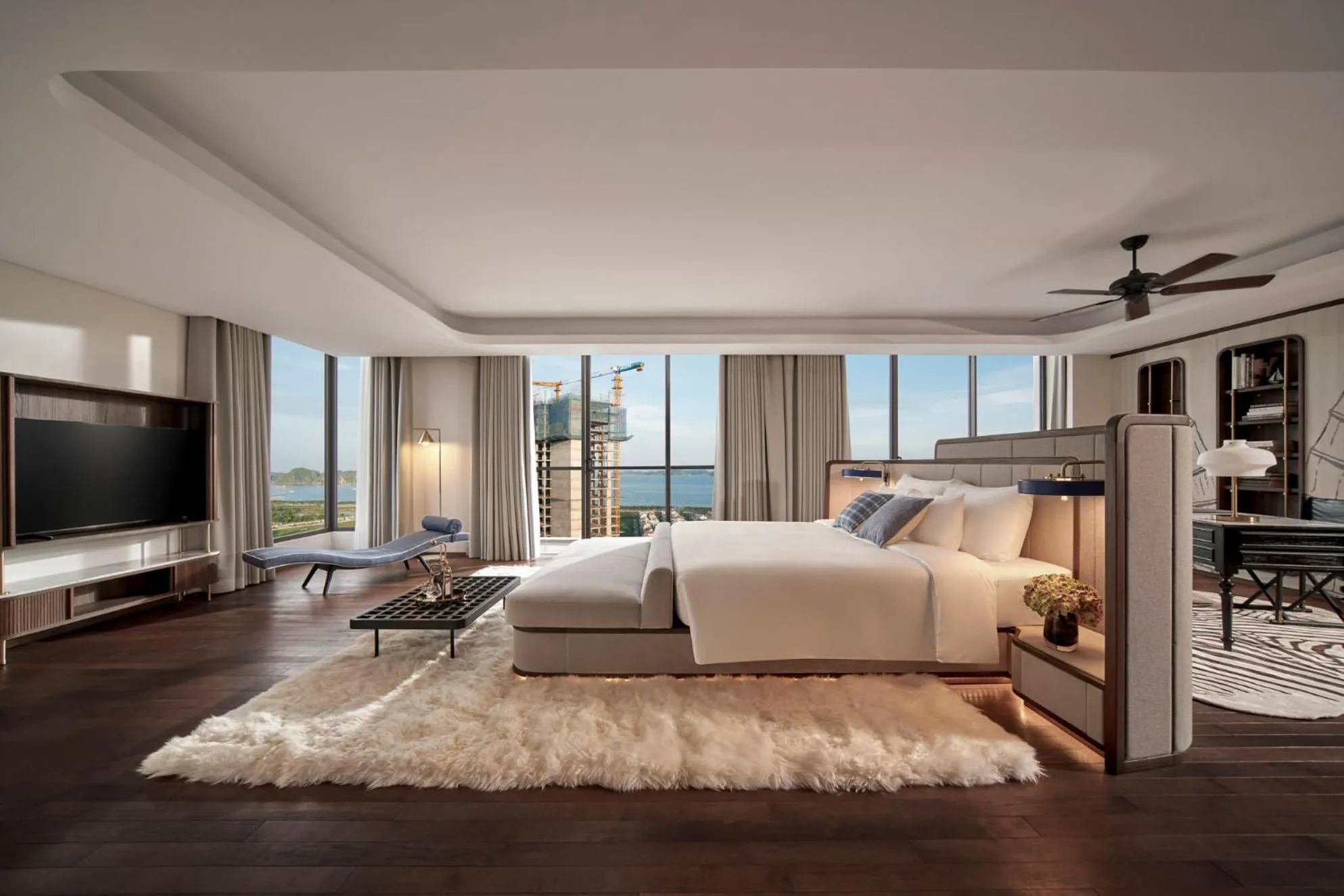 Bed in The Yacht Hotel by DC