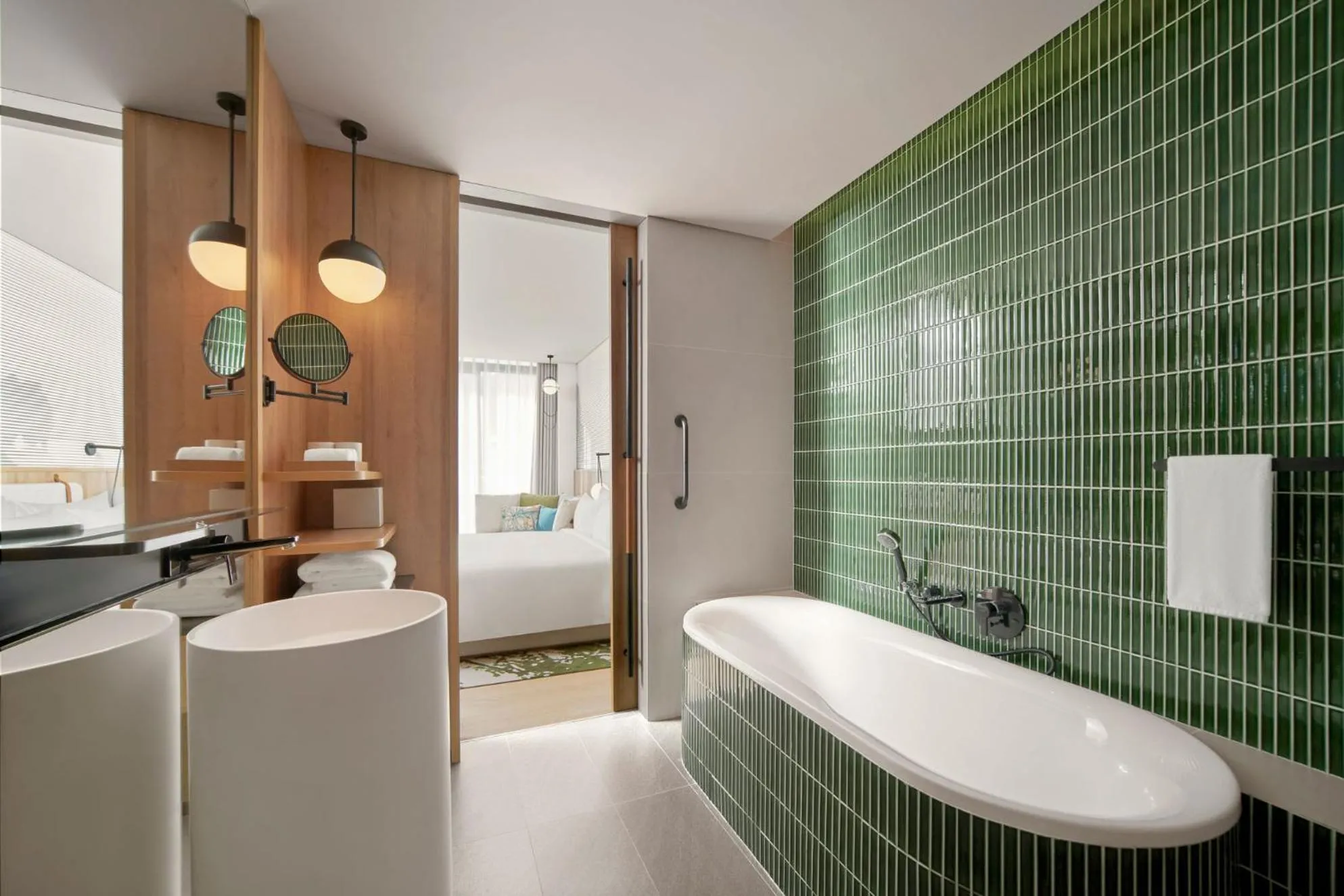 Bathroom in The Yacht Hotel by DC