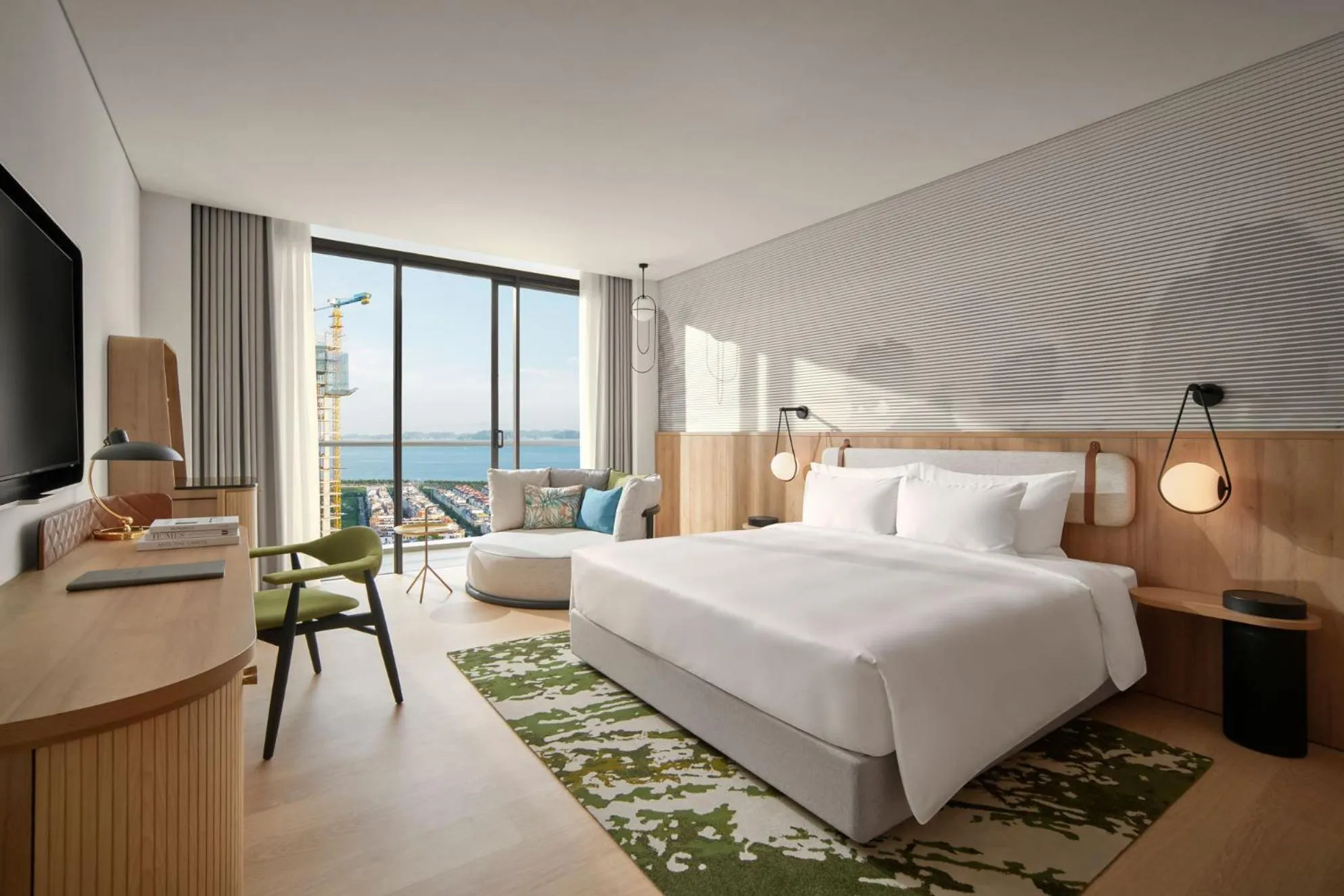 Bed in The Yacht Hotel by DC