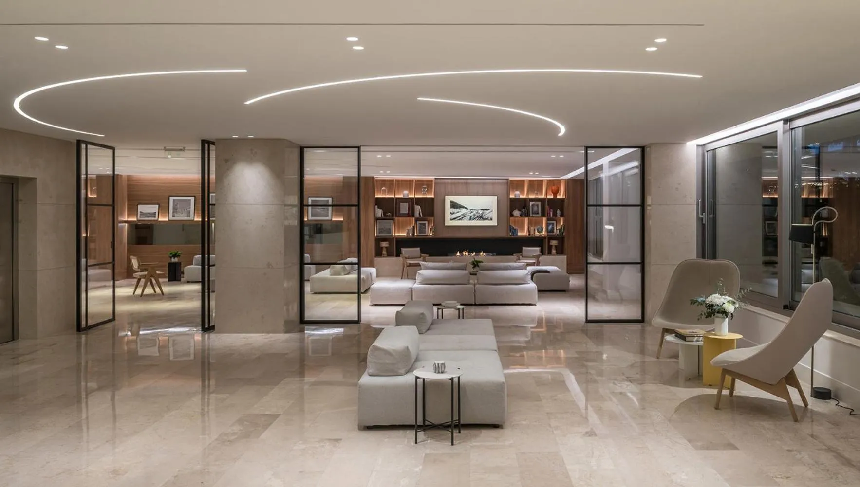 Lobby or reception in Amarilia Hotel