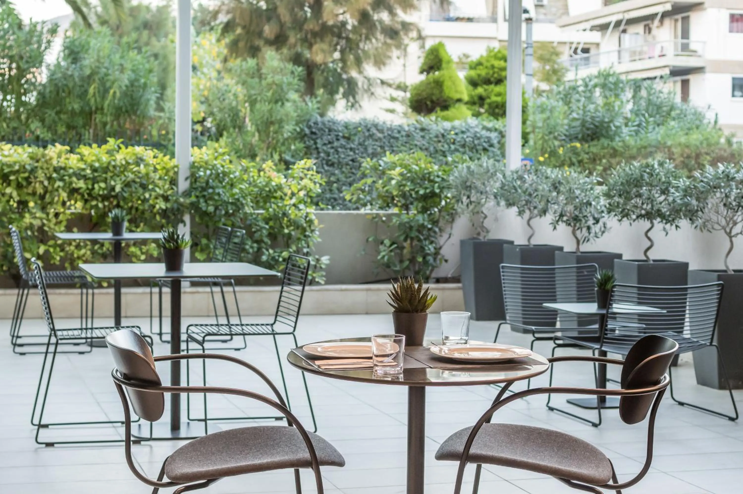 Balcony/Terrace in Amarilia Hotel