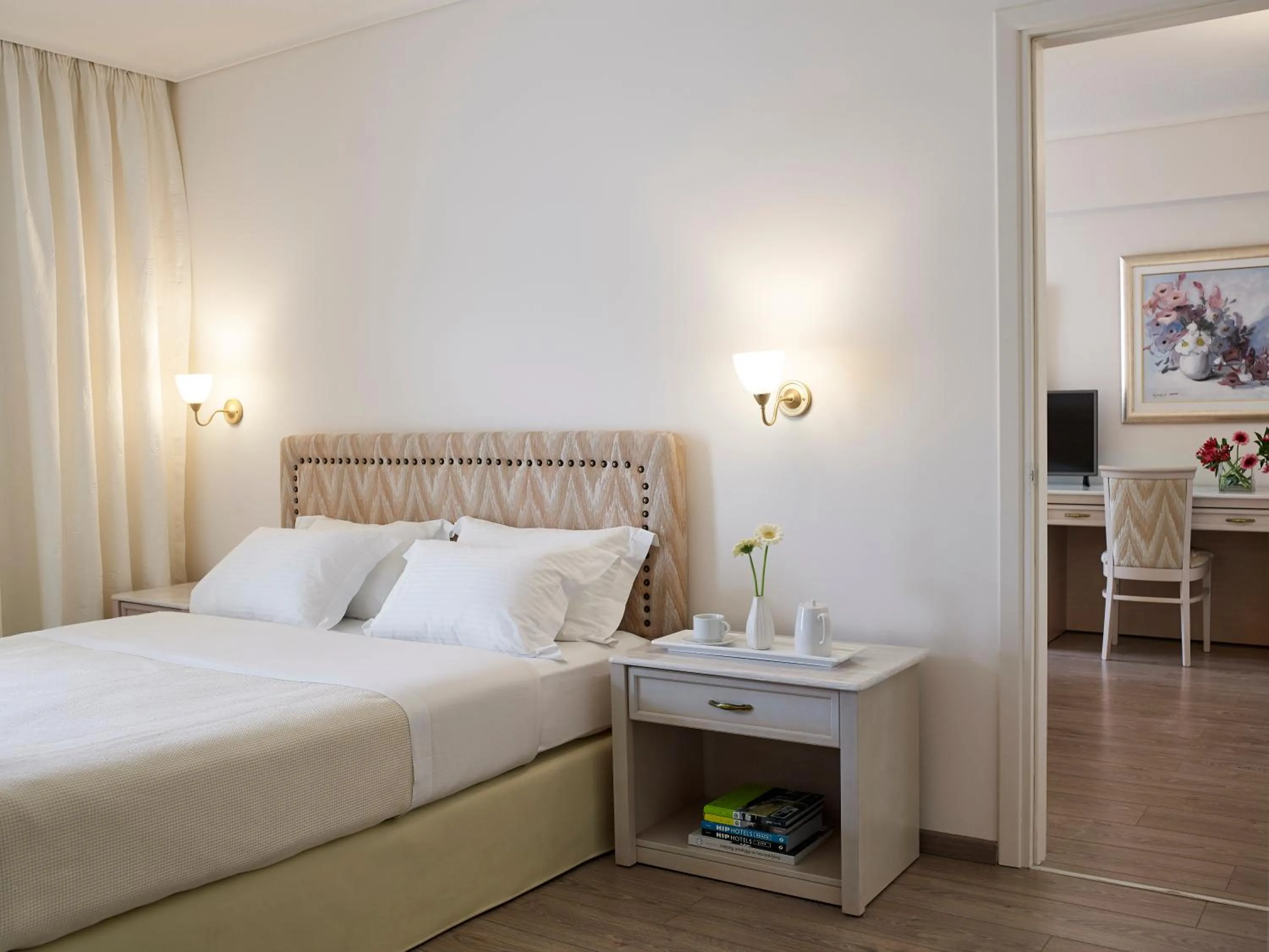 Bedroom, Bed in Amarilia Hotel