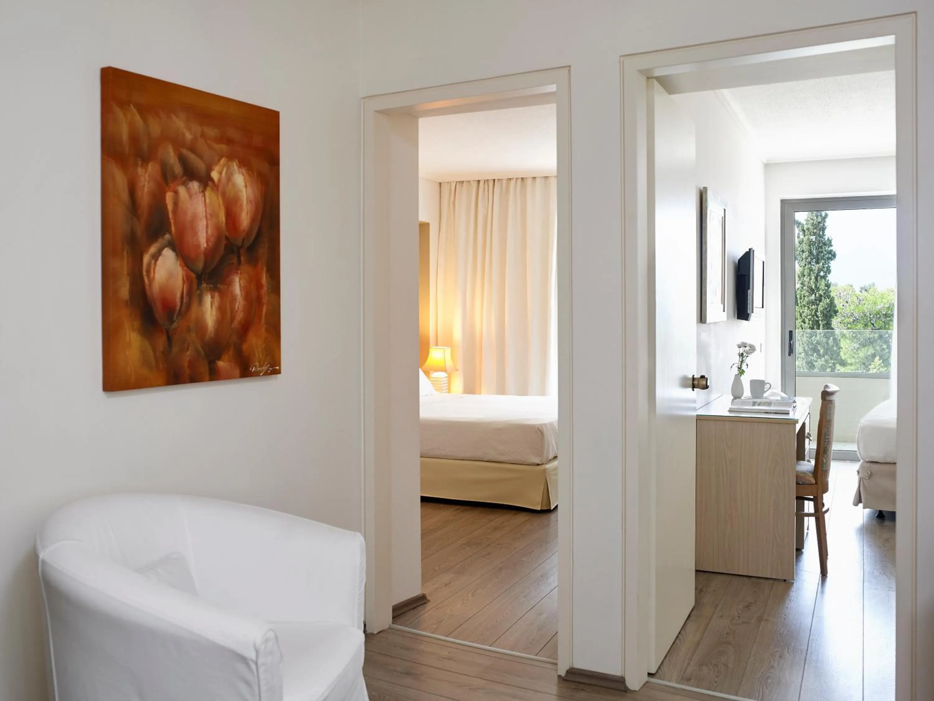 Bedroom, Bed in Amarilia Hotel