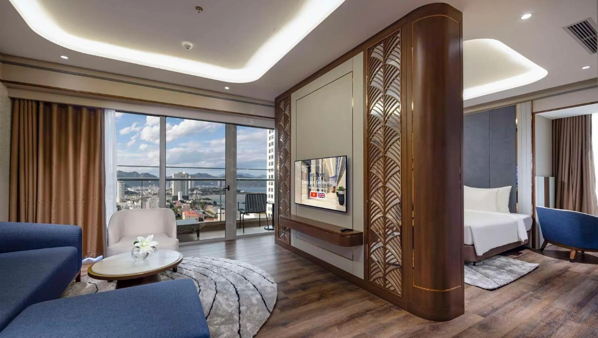 TV and multimedia, Bed in Annova Nha Trang Hotel