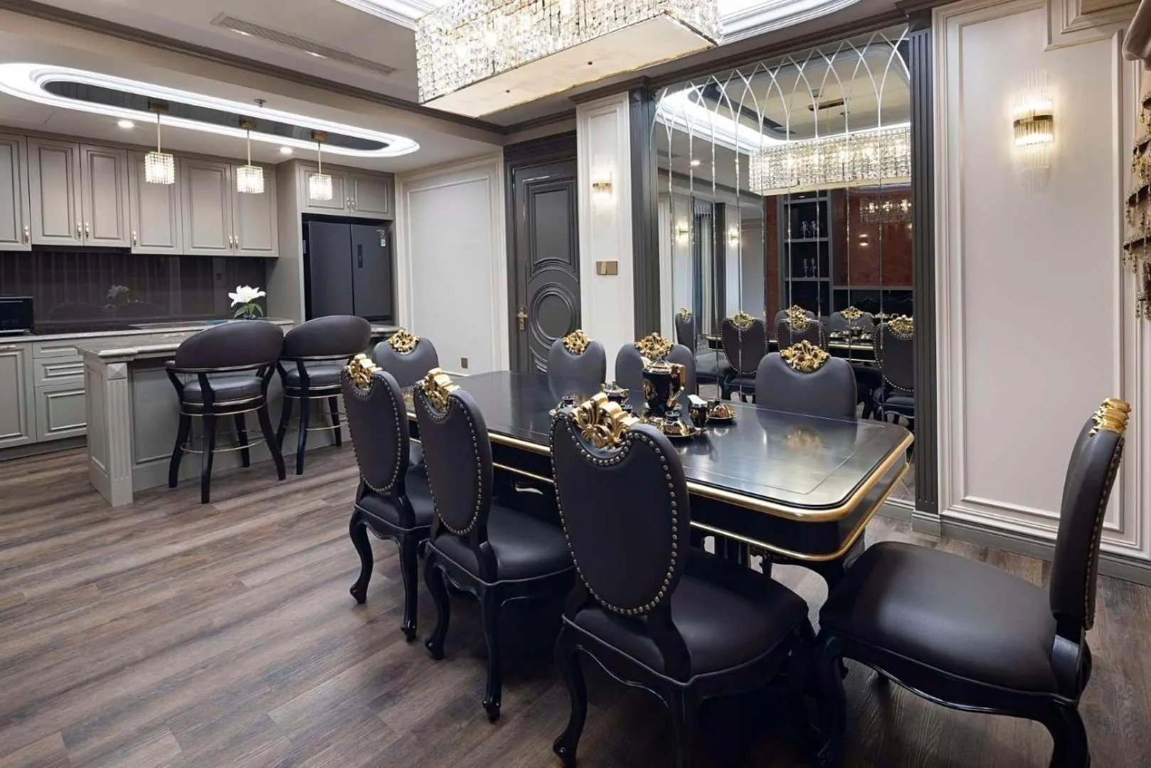 Kitchen or kitchenette in Annova Nha Trang Hotel