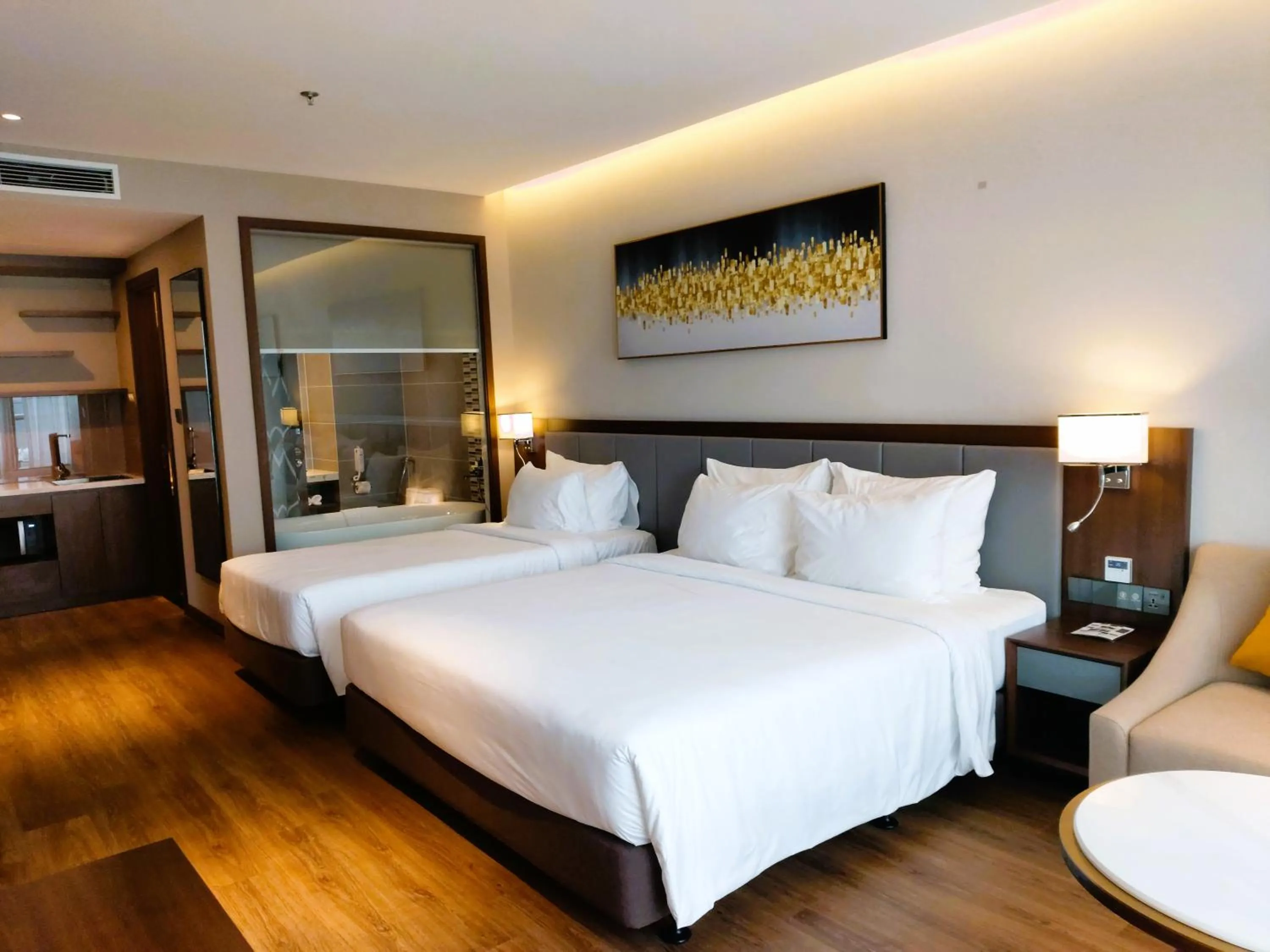 Bed in Annova Nha Trang Hotel