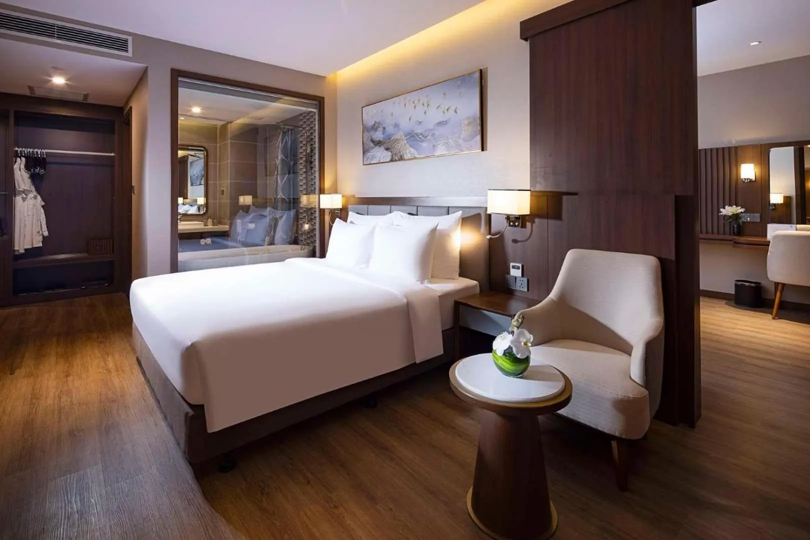 Bed in Annova Nha Trang Hotel